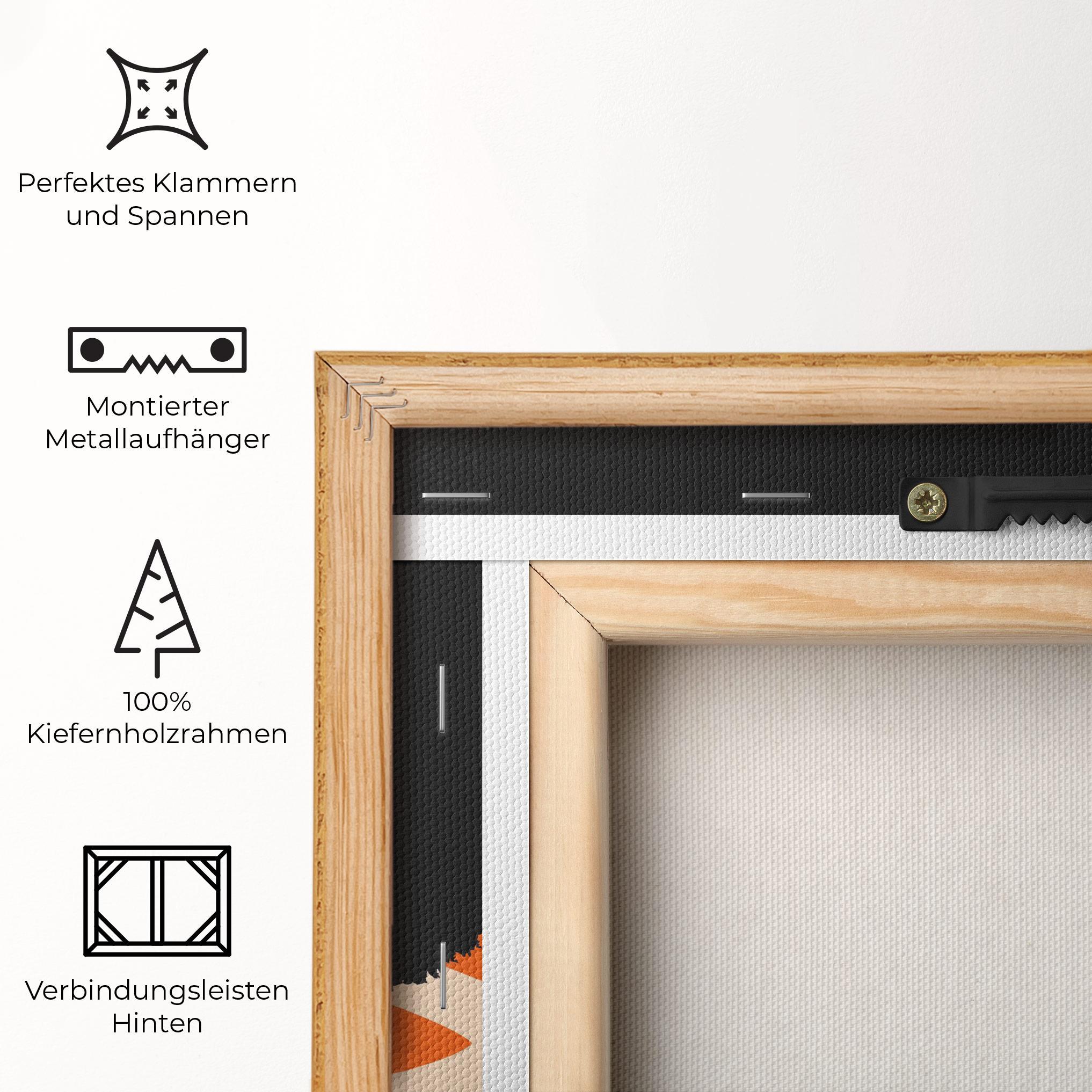 Leinwandbild African Bandana mockup 5