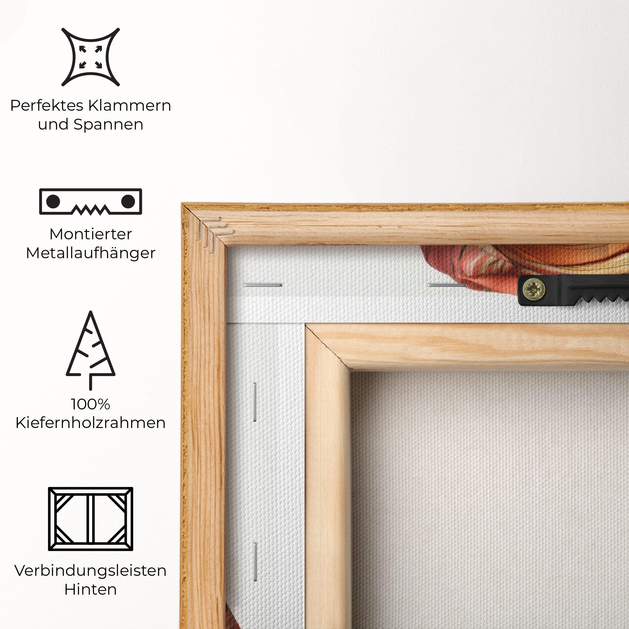 Leinwandbild East African Woman mockup 5