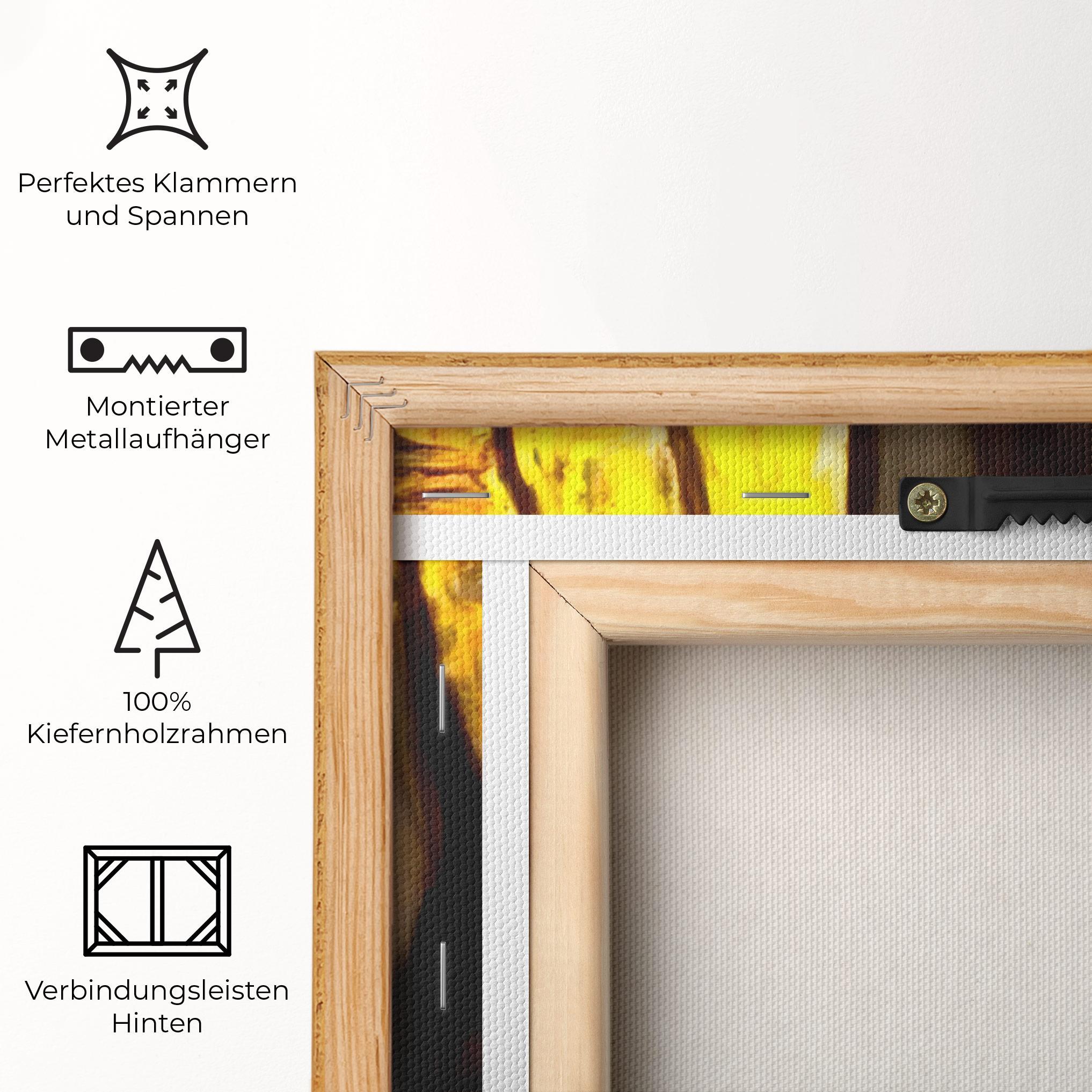 Leinwandbild Golden African Women mockup 5