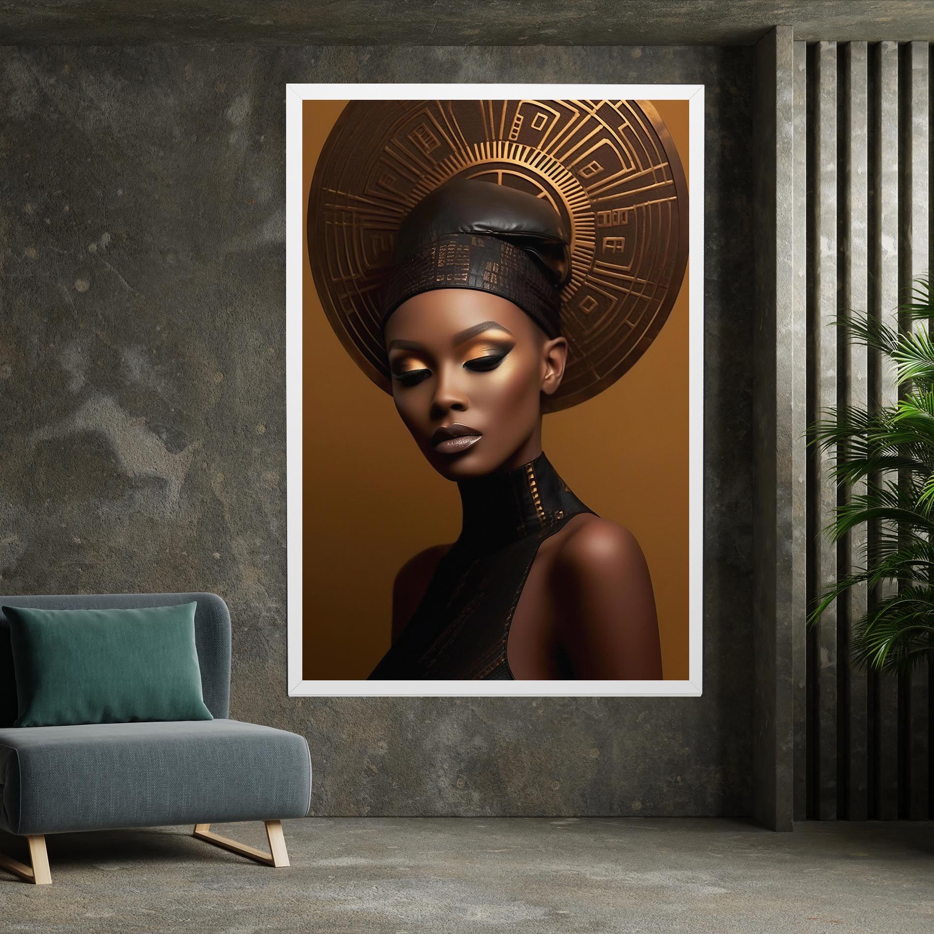 African Abstract Art mockup 7