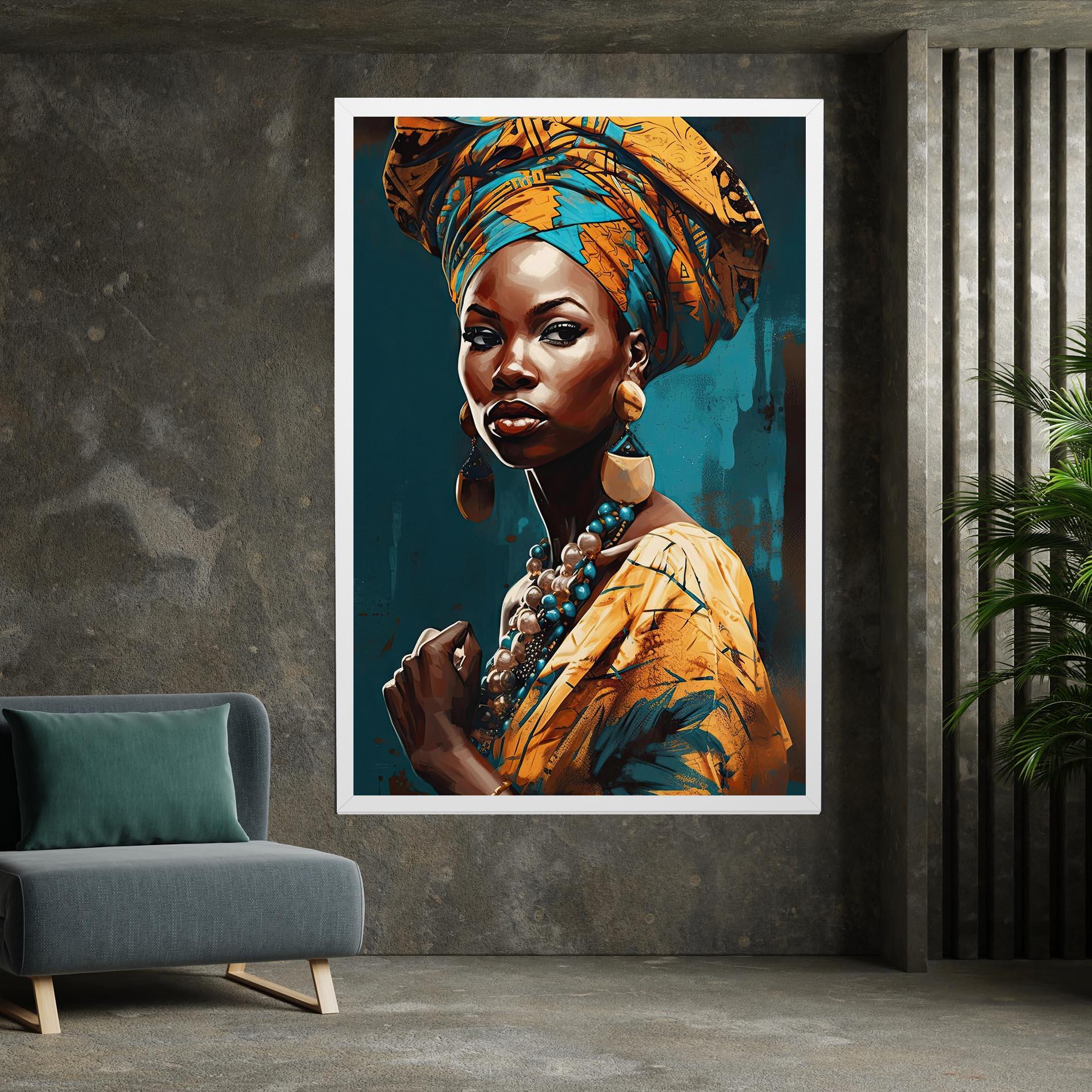 Leinwandbild Azure Chic Woman mockup 7