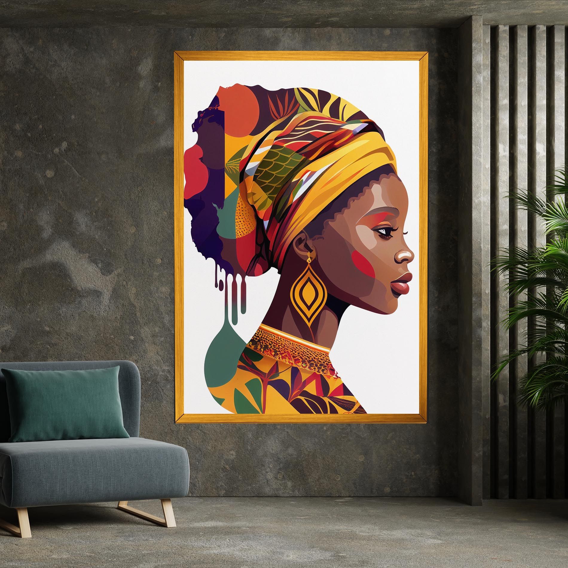 Colorful African mockup 7