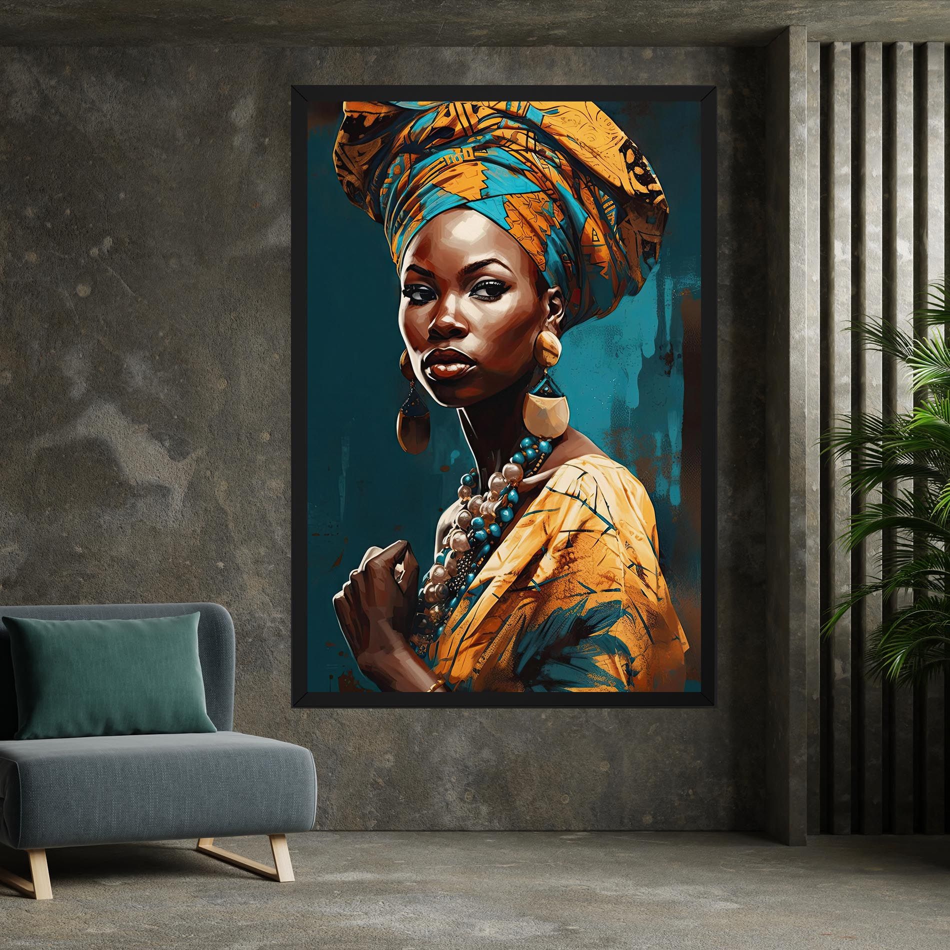 Azure Chic Woman mockup 7