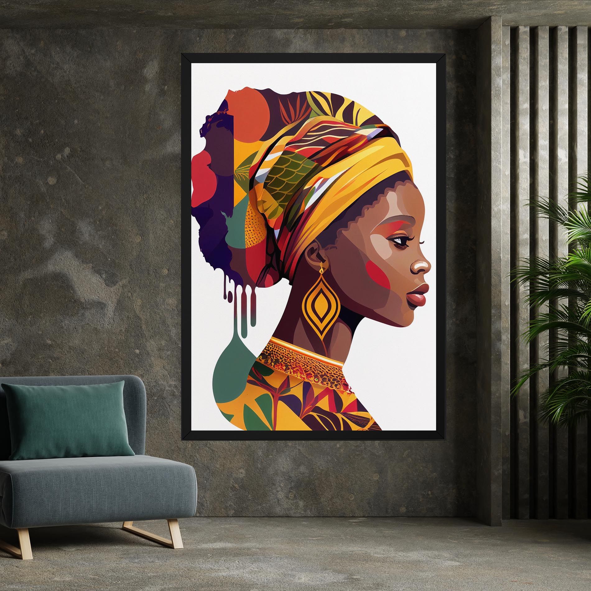 Colorful African mockup 7