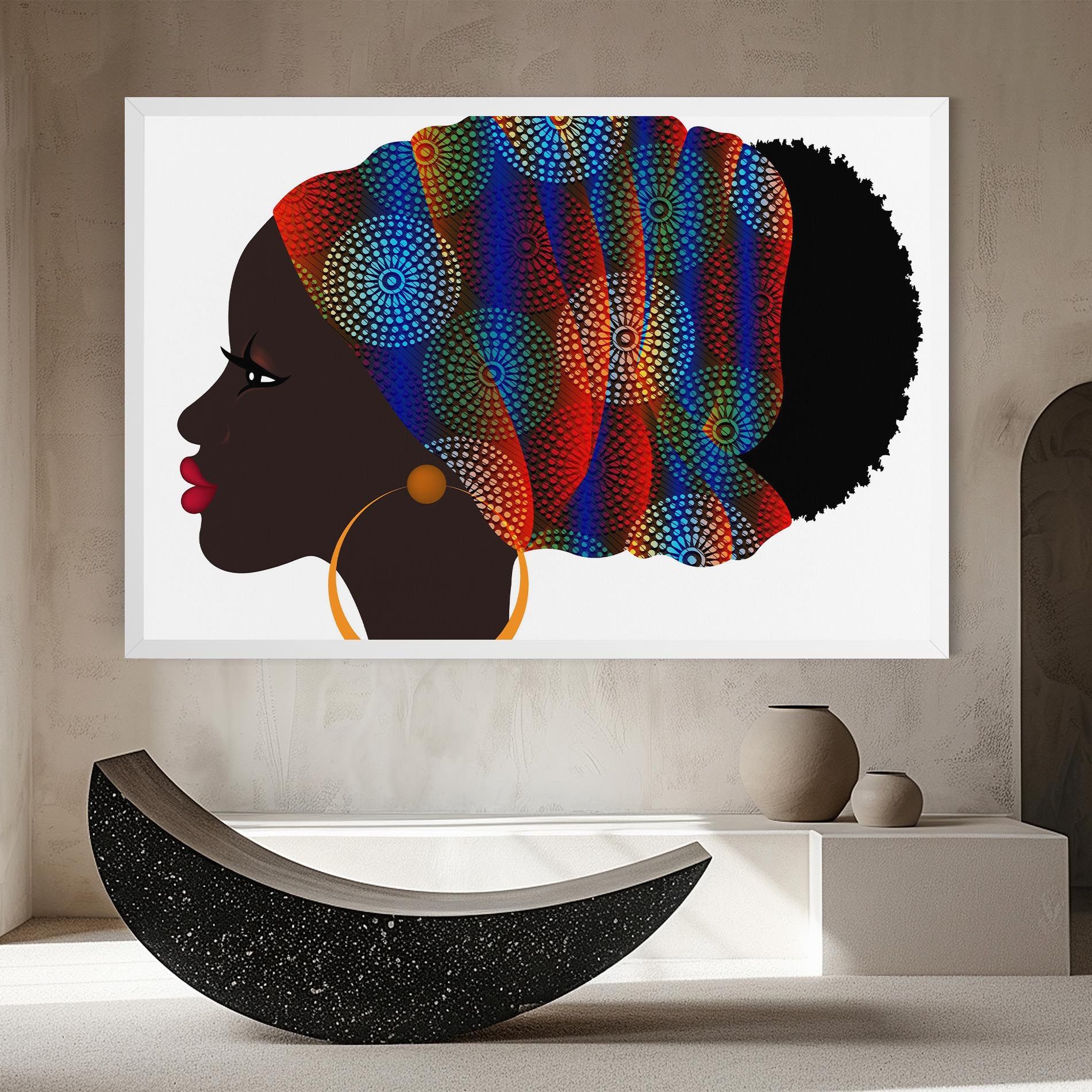 Afro Hairstyle mockup 8