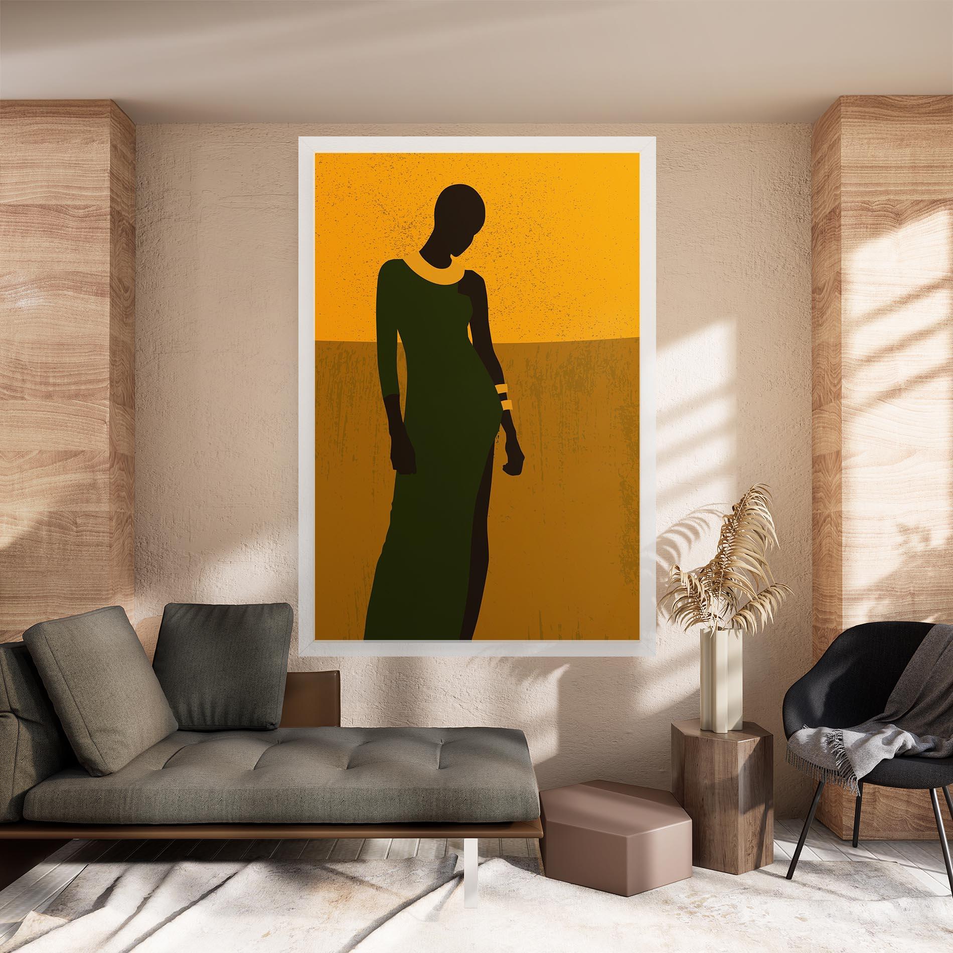 Leinwandbild African Dress mockup 8