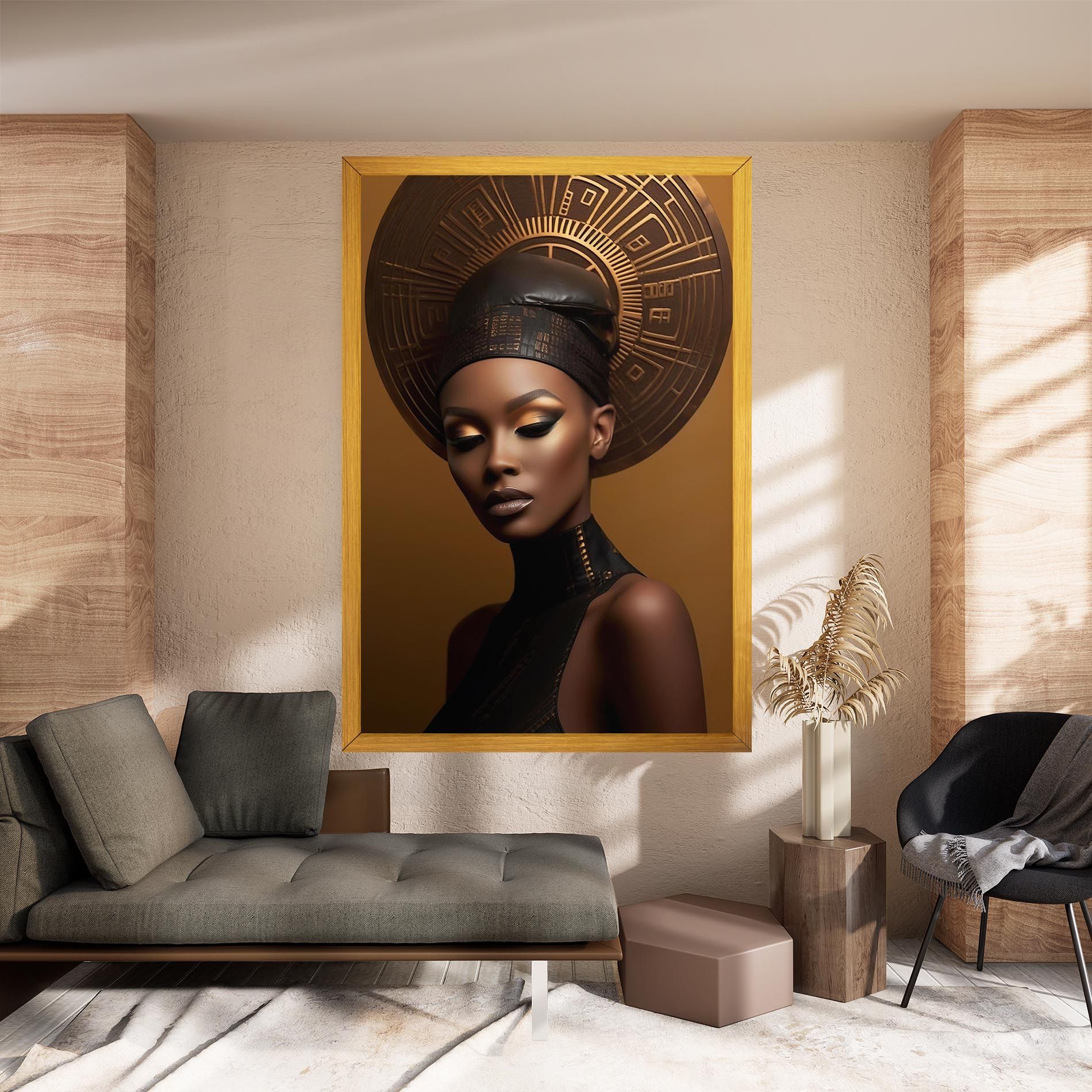 African Abstract Art mockup 8