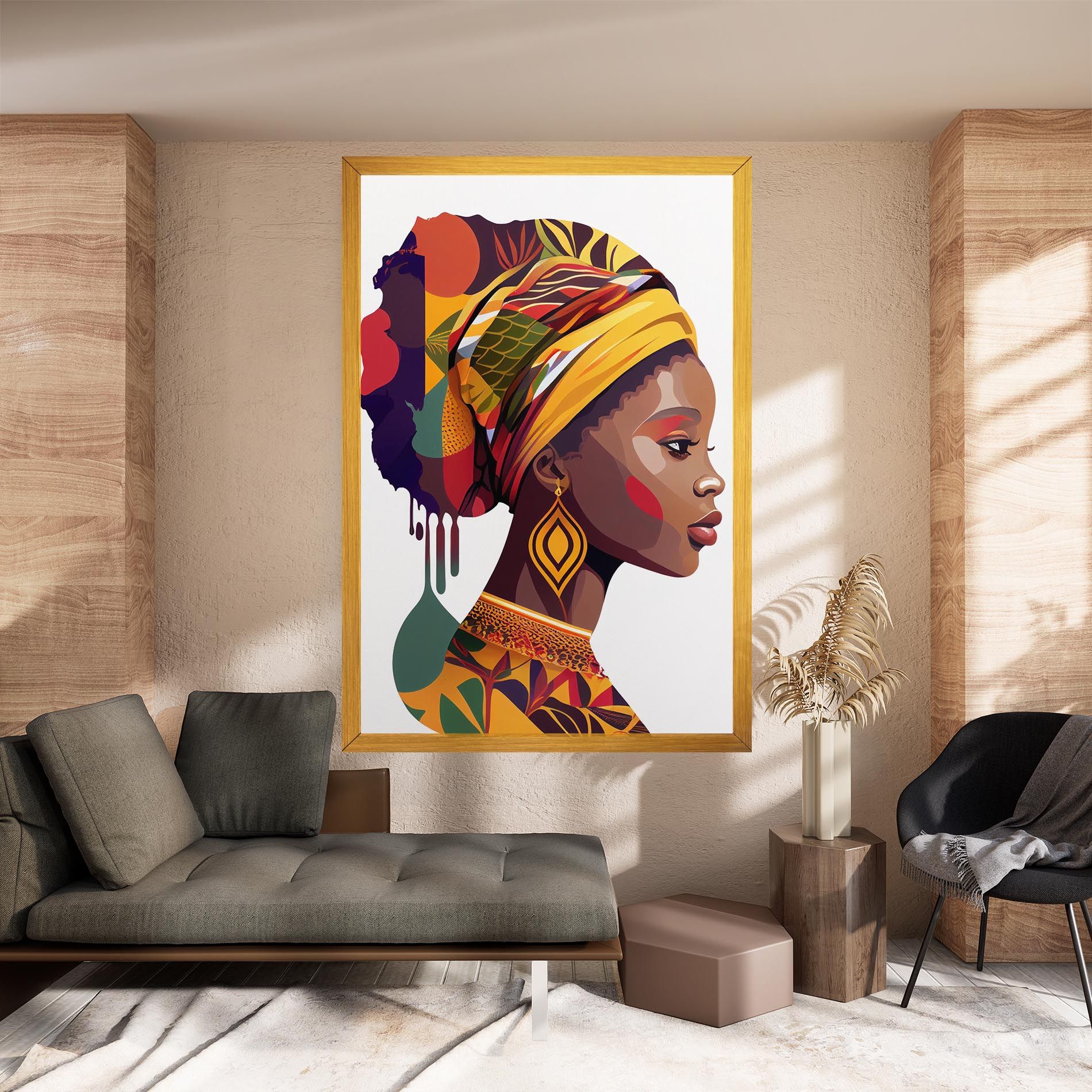 Colorful African mockup 8