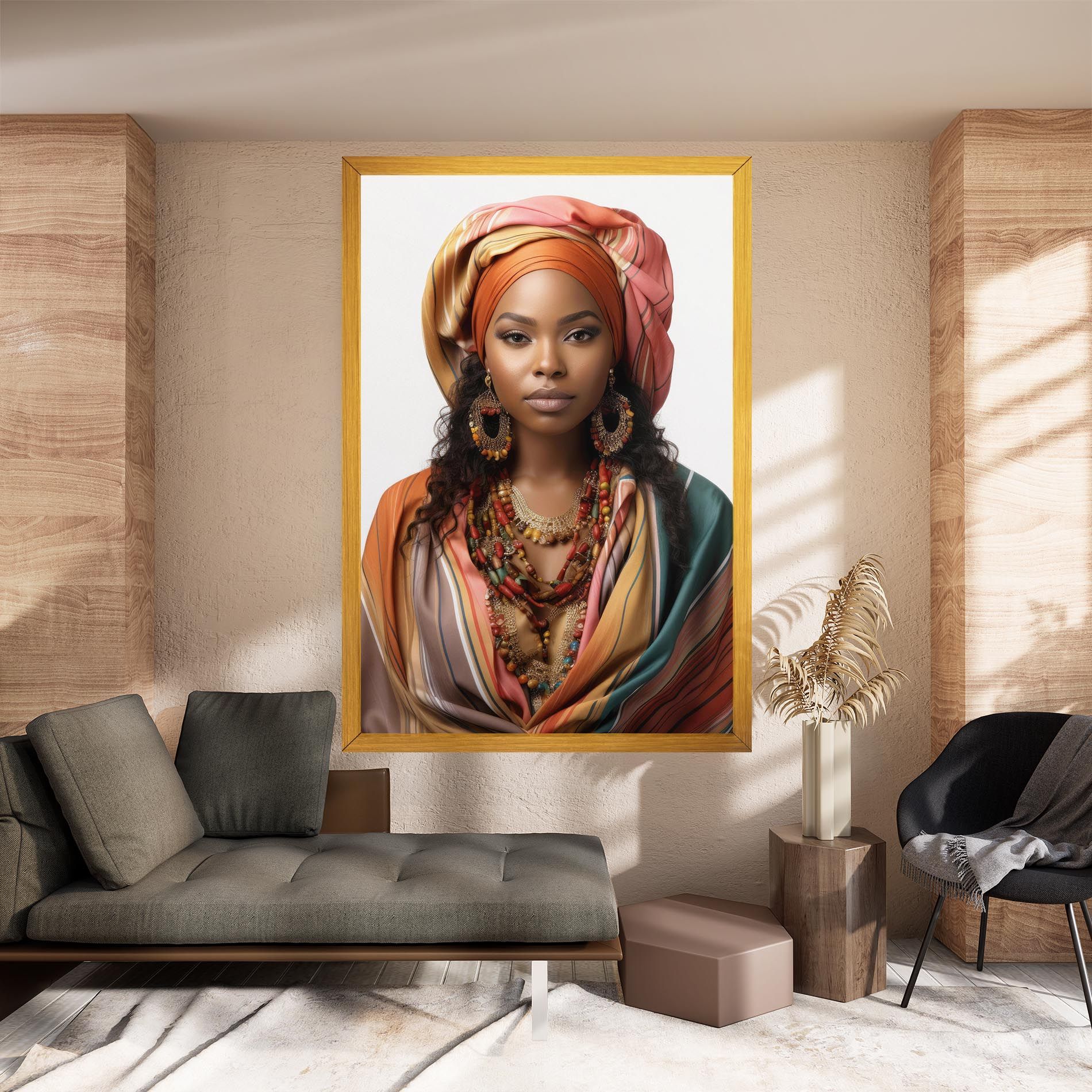 East African Woman mockup 8