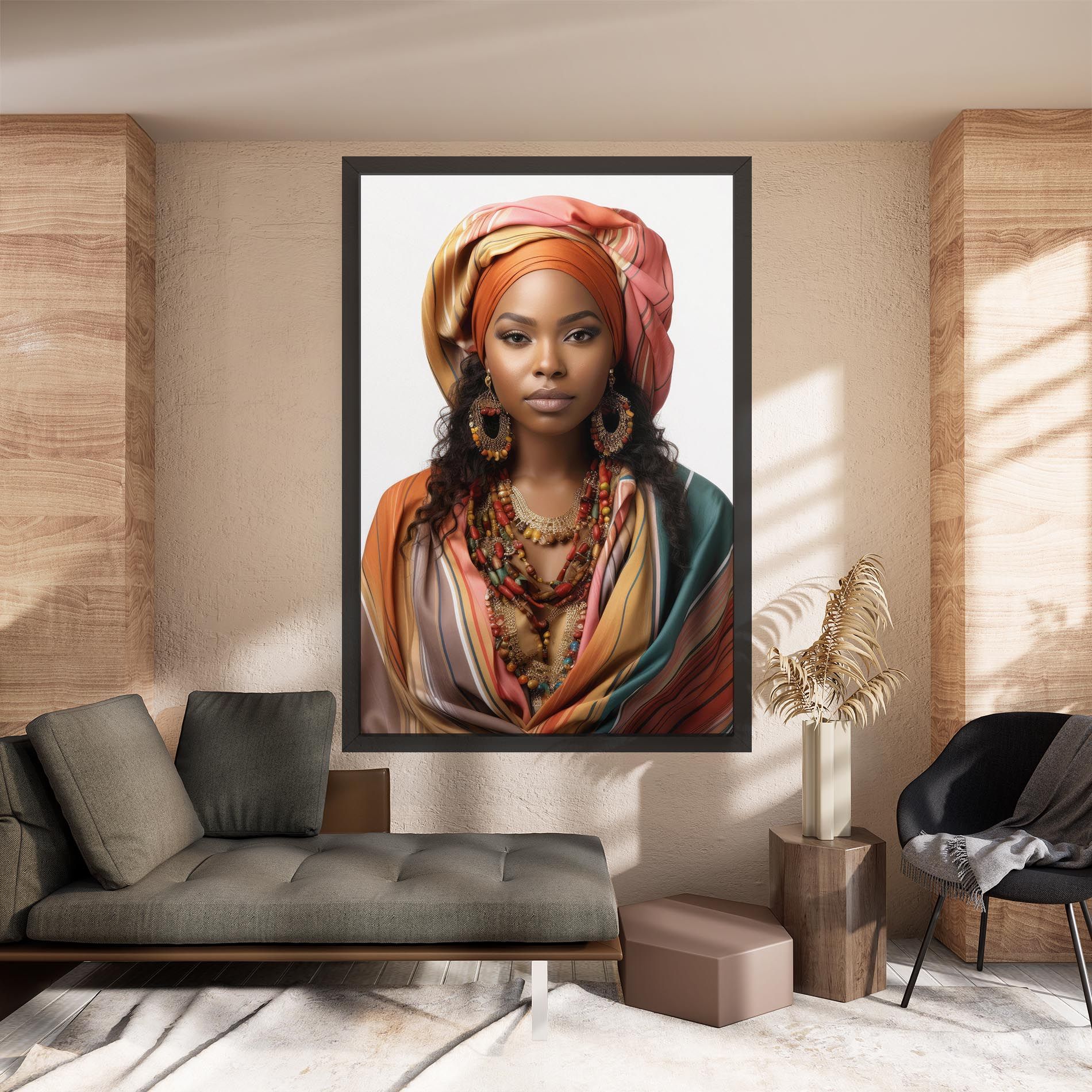 East African Woman mockup 8