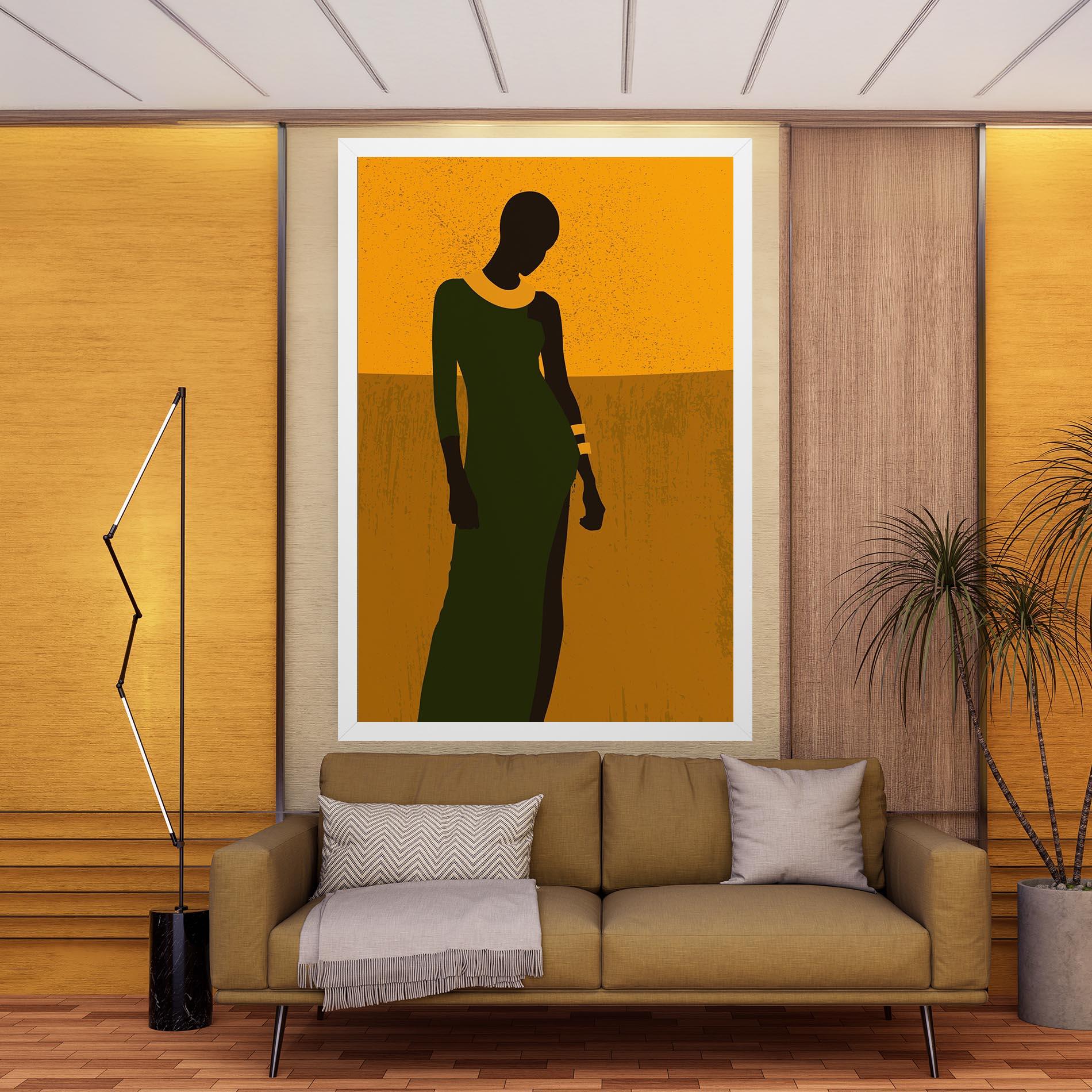 Leinwandbild African Dress mockup 9