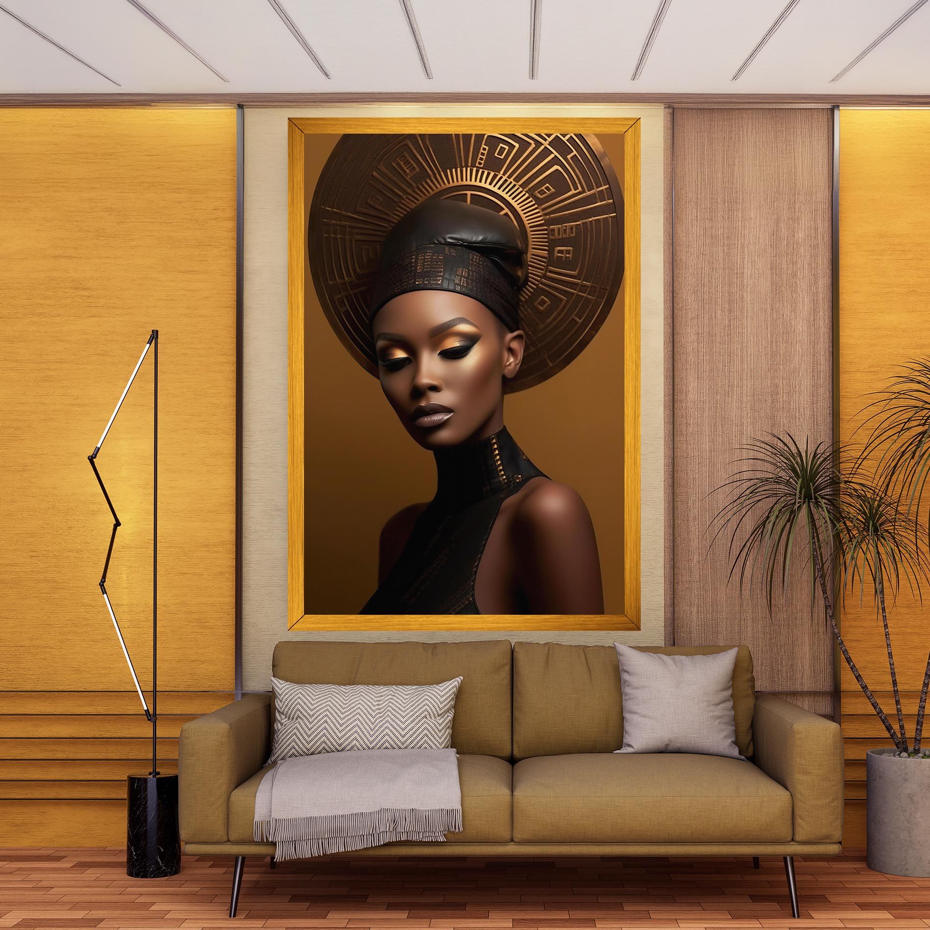 African Abstract Art mockup 9