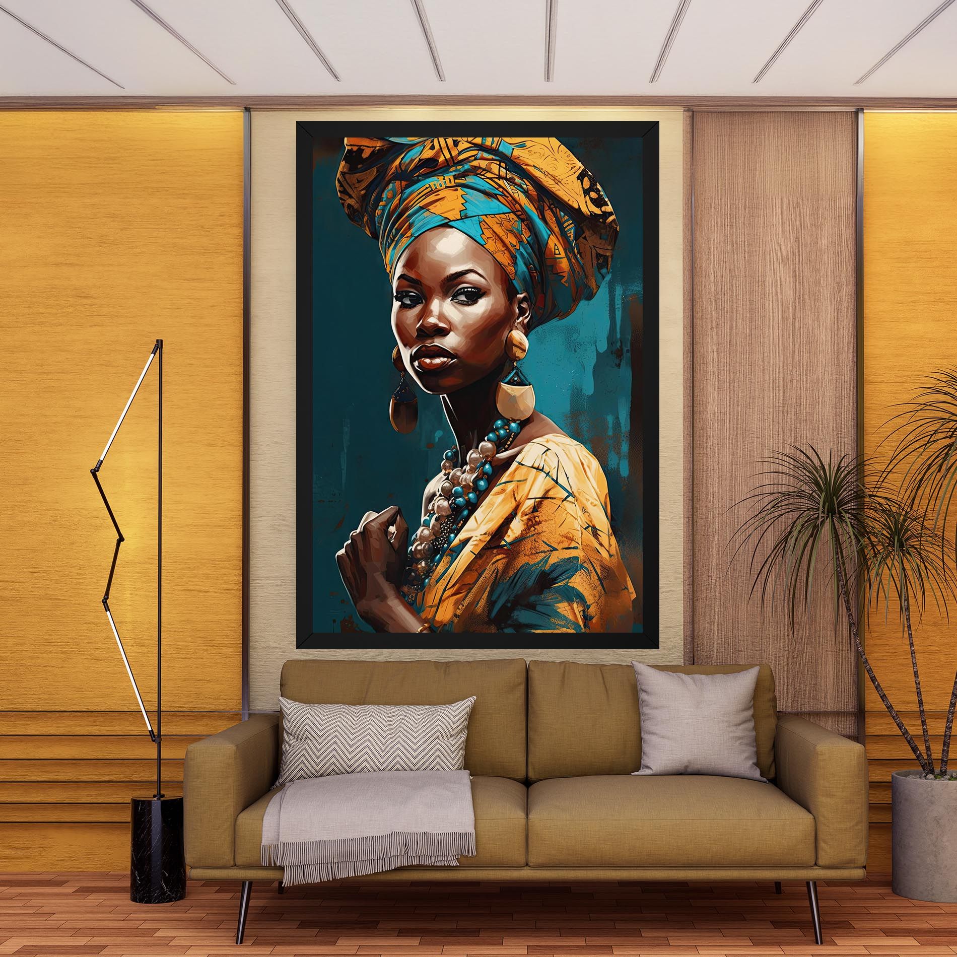 Azure Chic Woman mockup 9