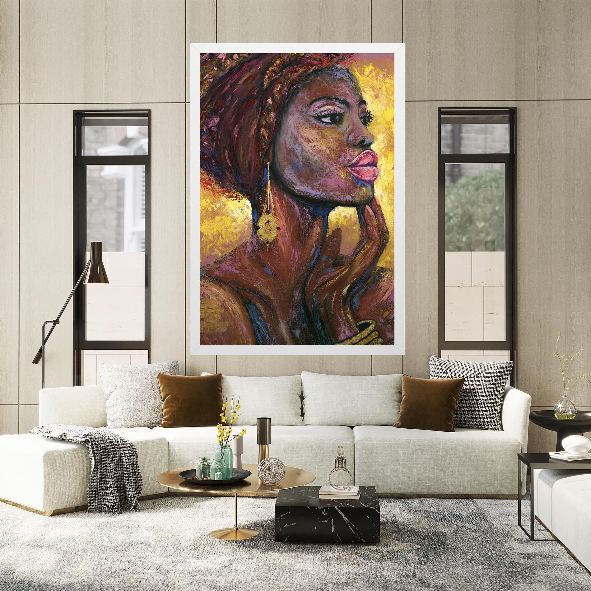 Leinwandbild African Women mockup 2