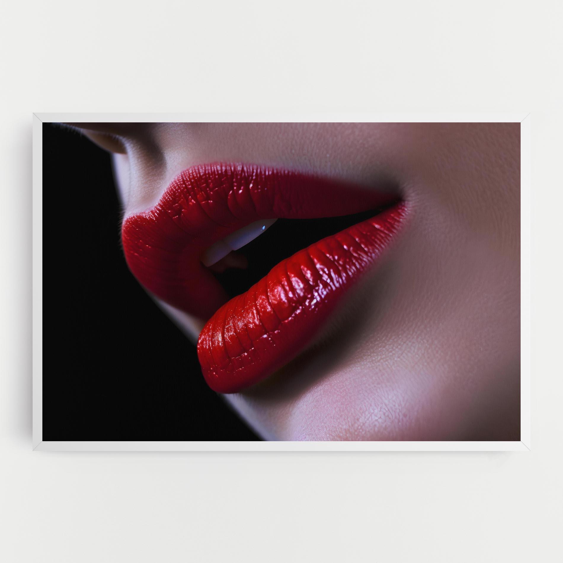 Leinwandbild Close Up Woman mockup 0