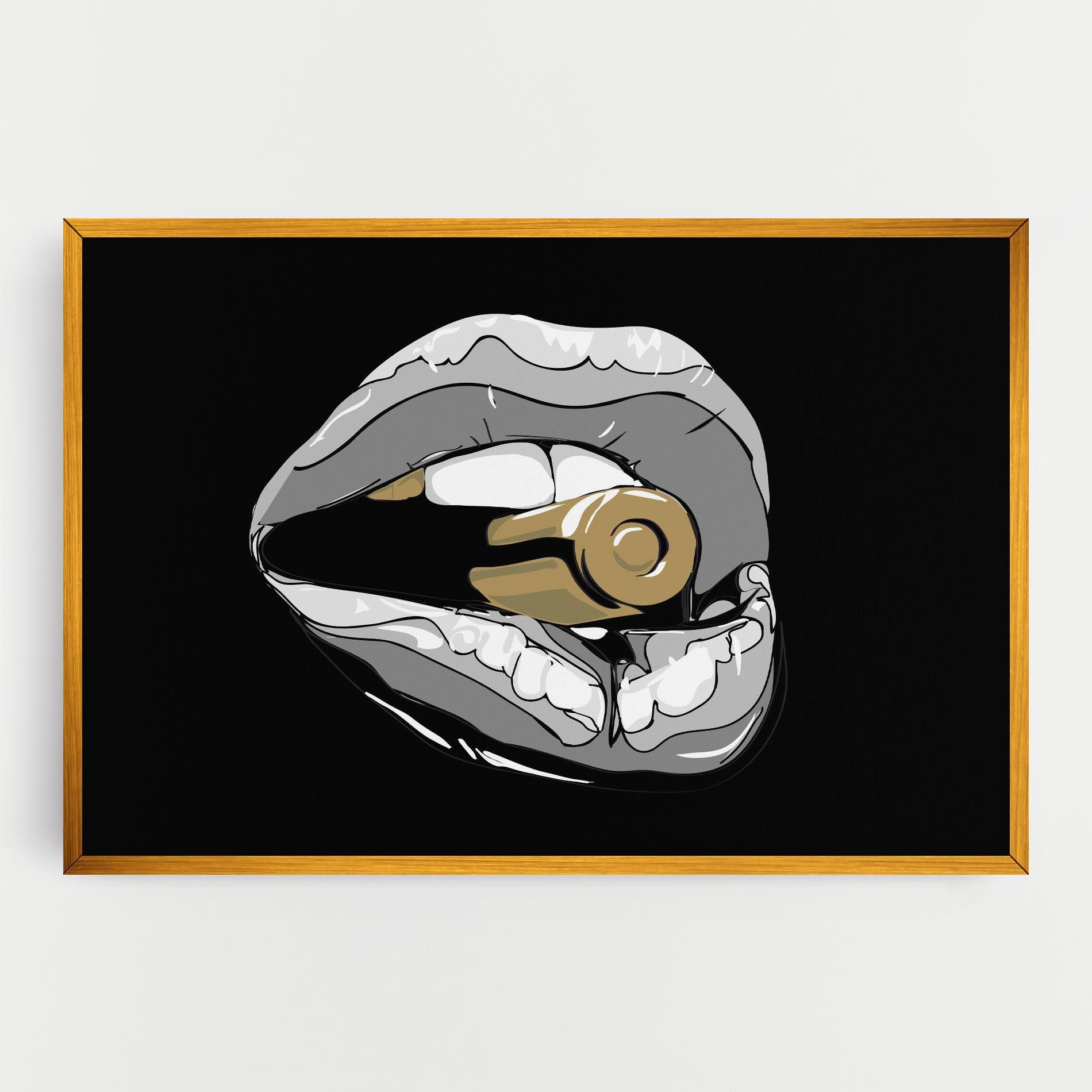 Grey Bullet Lips mockup 0