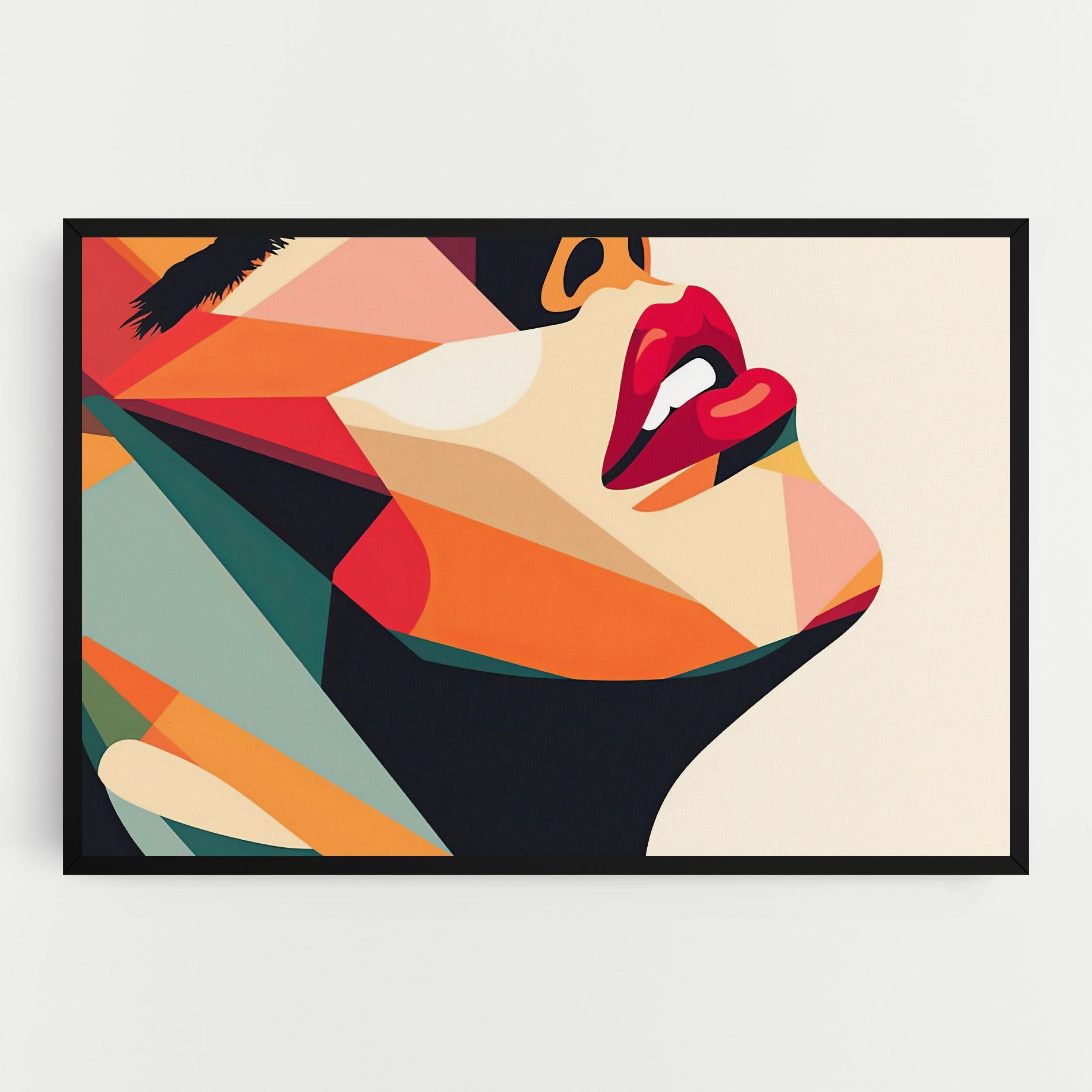 Abstract Lips mockup 0