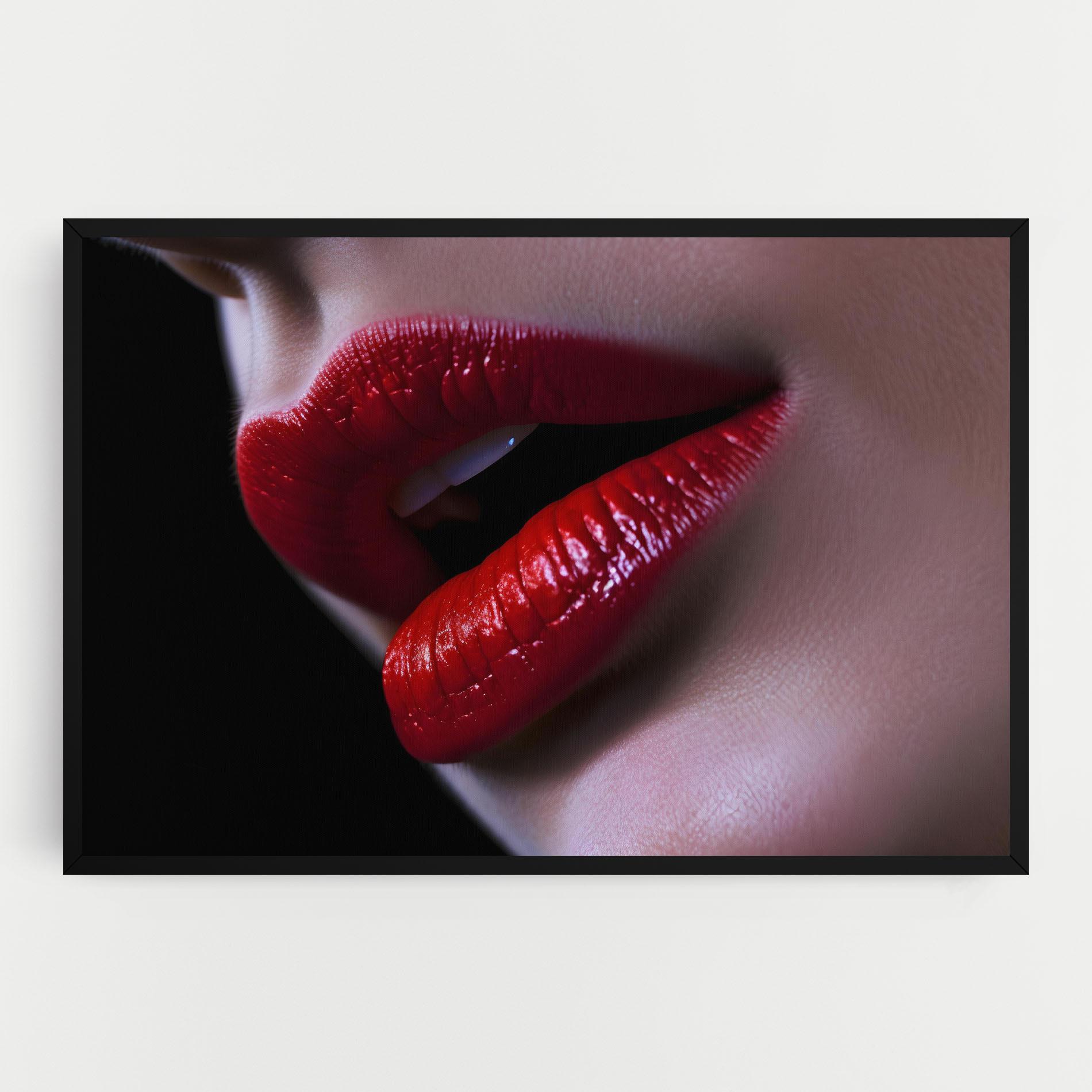 Leinwandbild Close Up Woman mockup 0