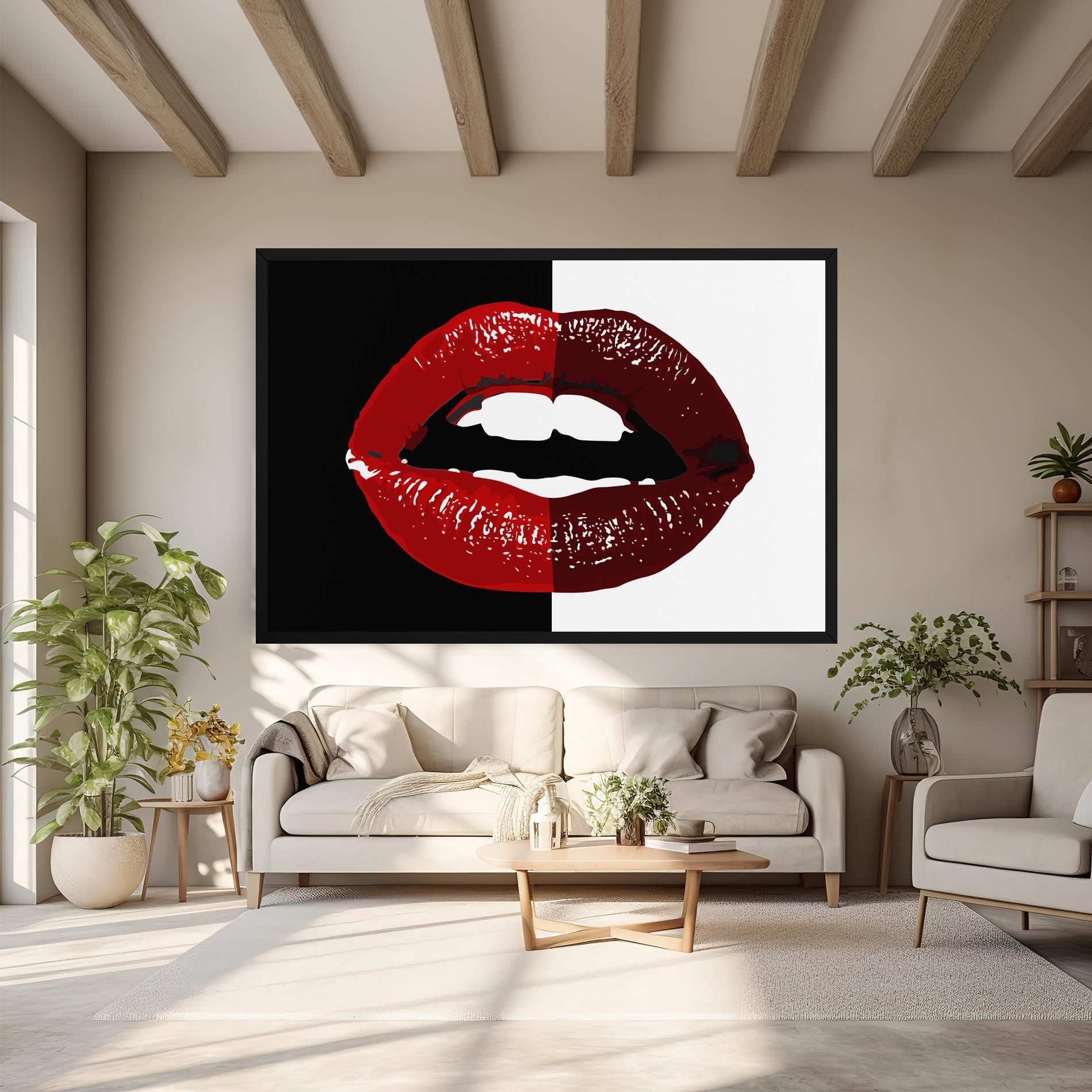 Red Shade Lips mockup 6