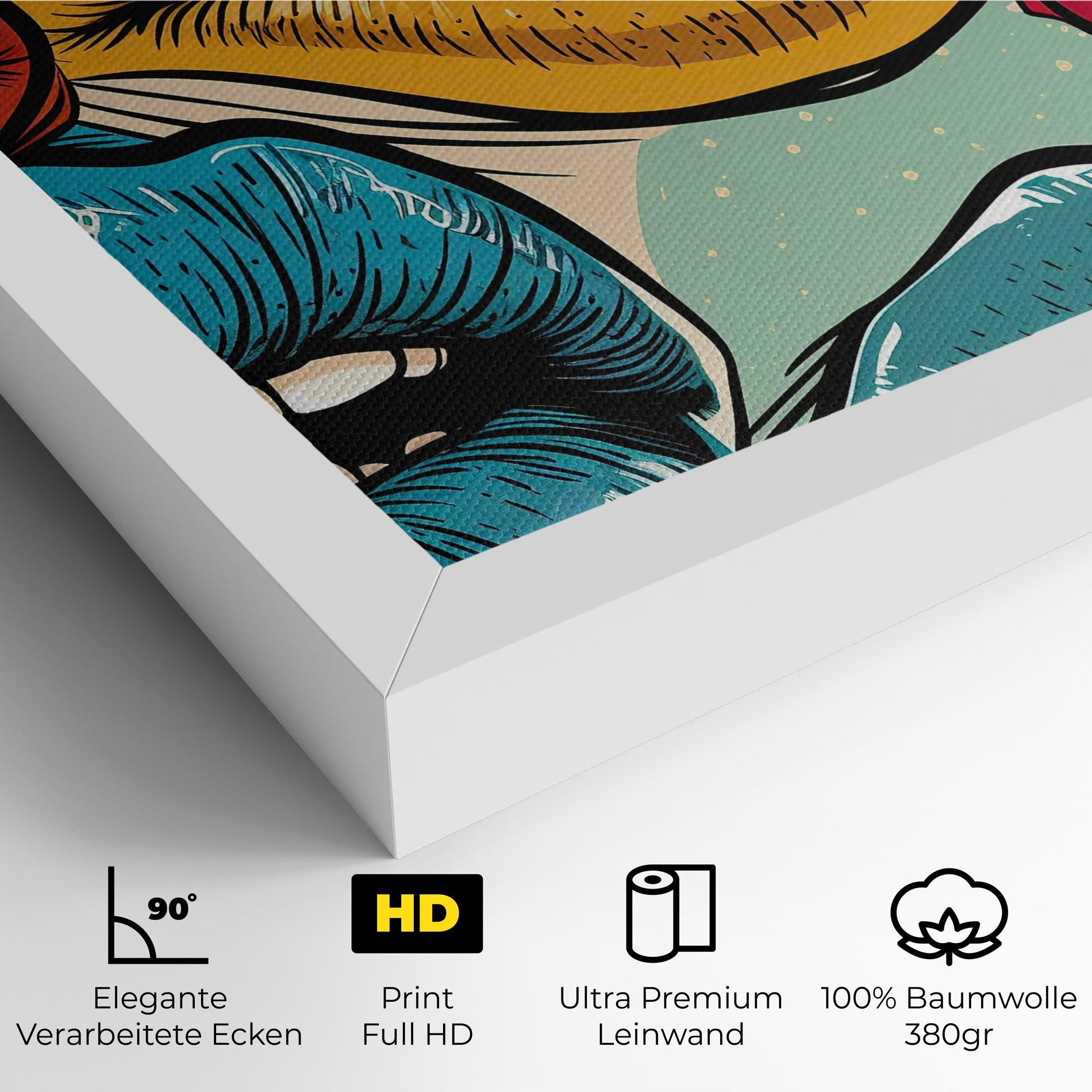 Comic Book Color Lips mockup 4