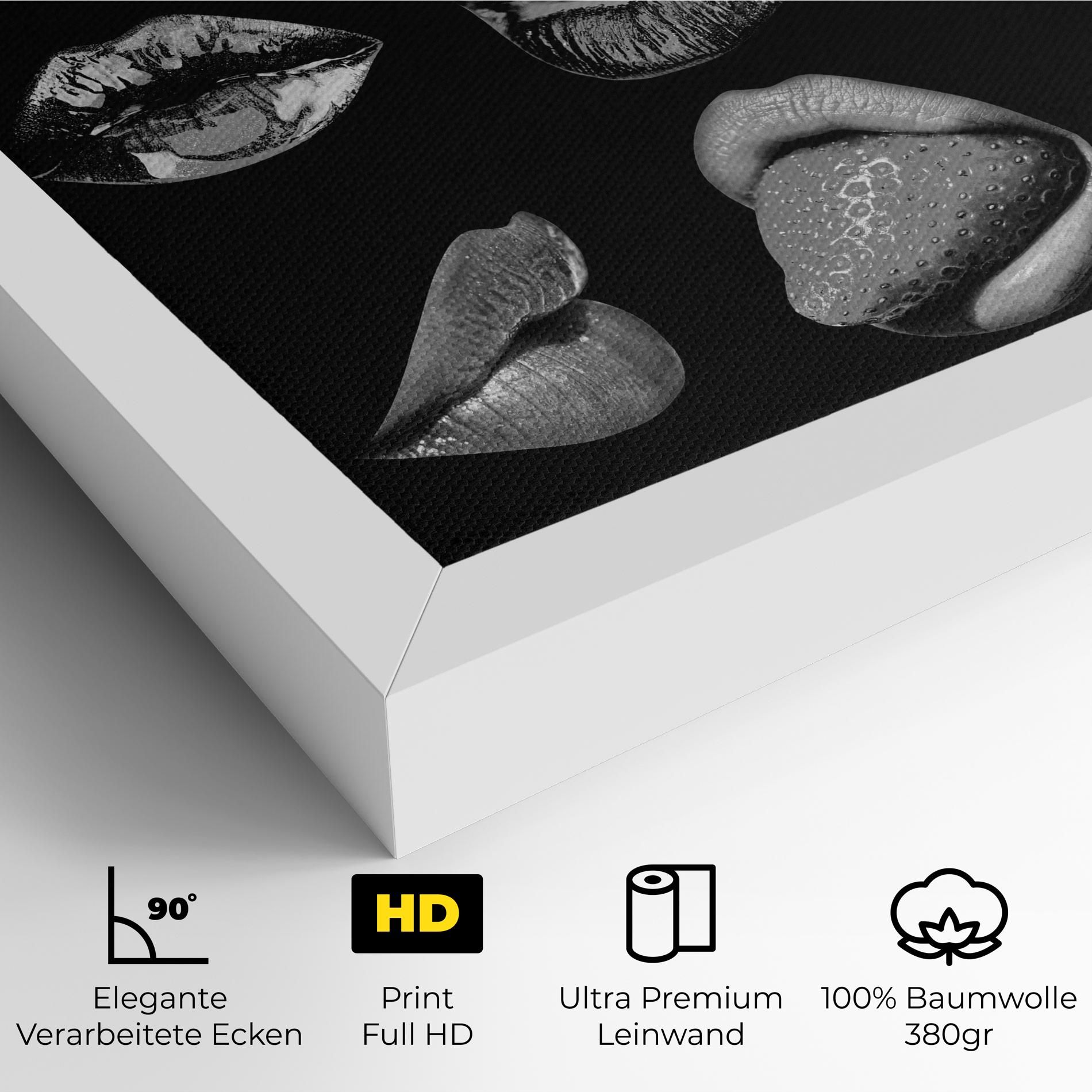 Grey Lips Collage mockup 4