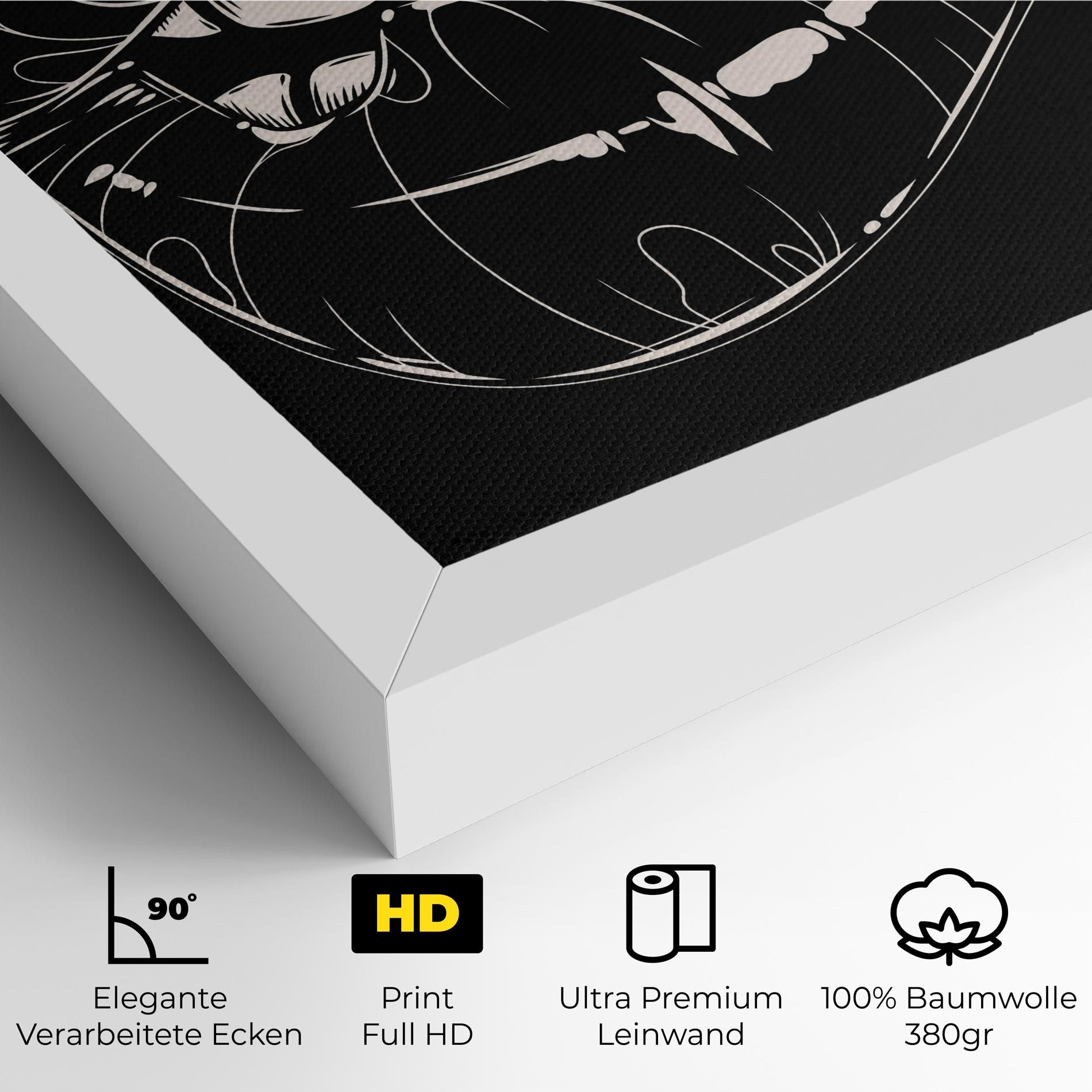 Juicy Lips On Black mockup 4