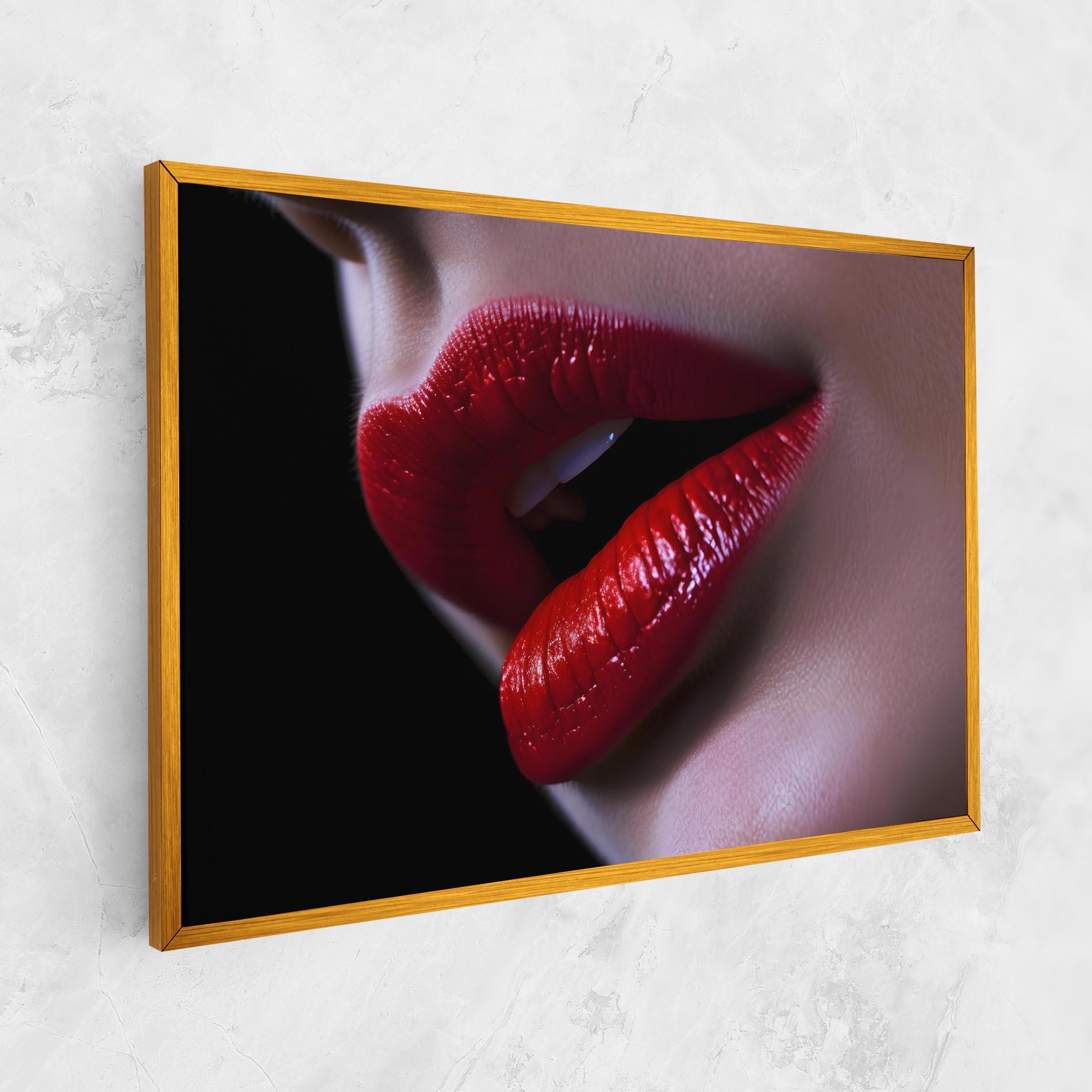 Leinwandbild Close Up Woman mockup 1