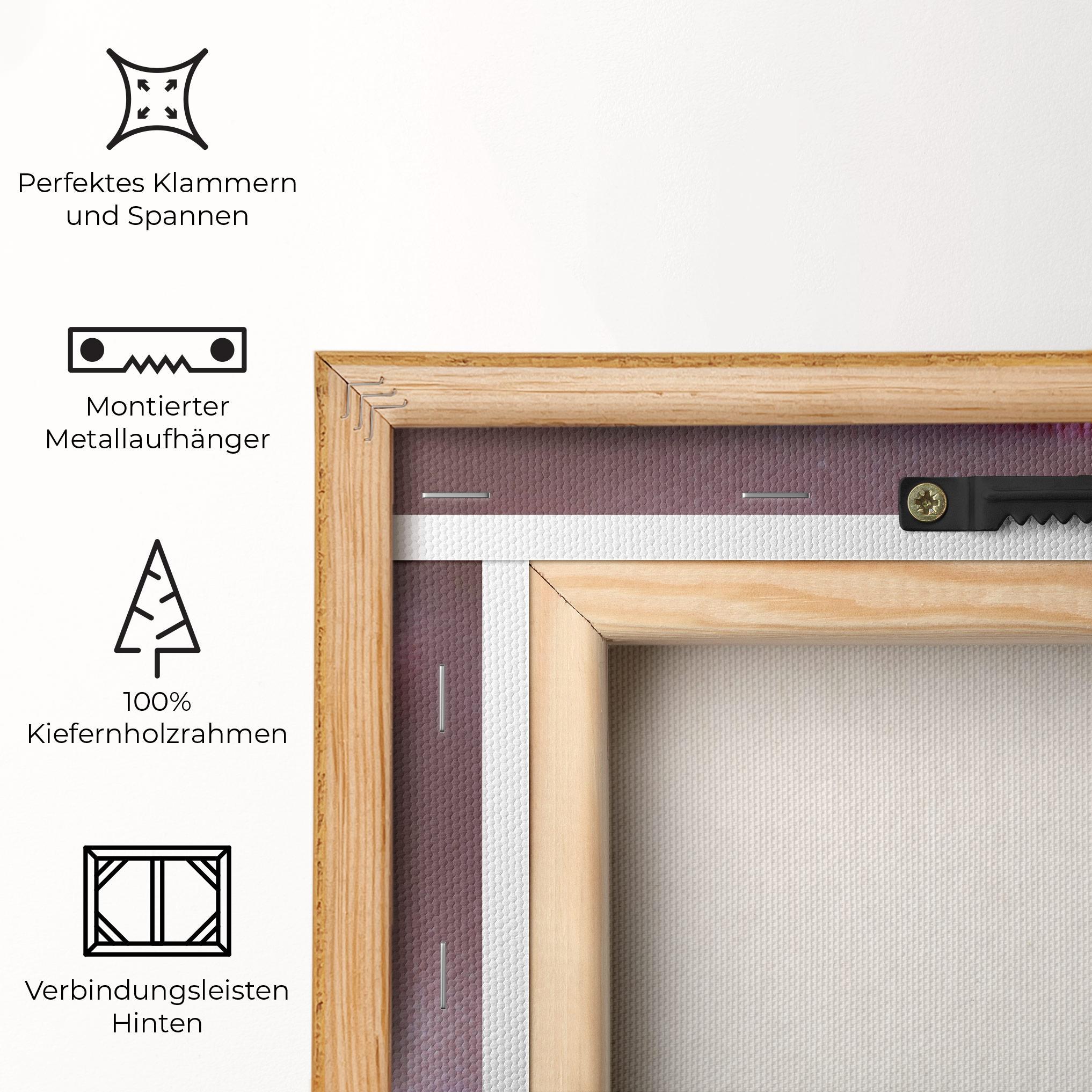 Leinwandbild Close Up Woman mockup 5