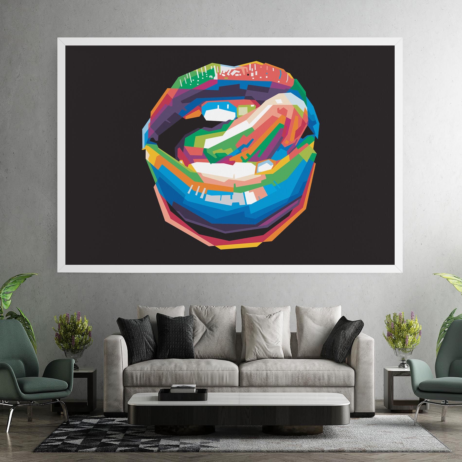 Lips Toungue mockup 7