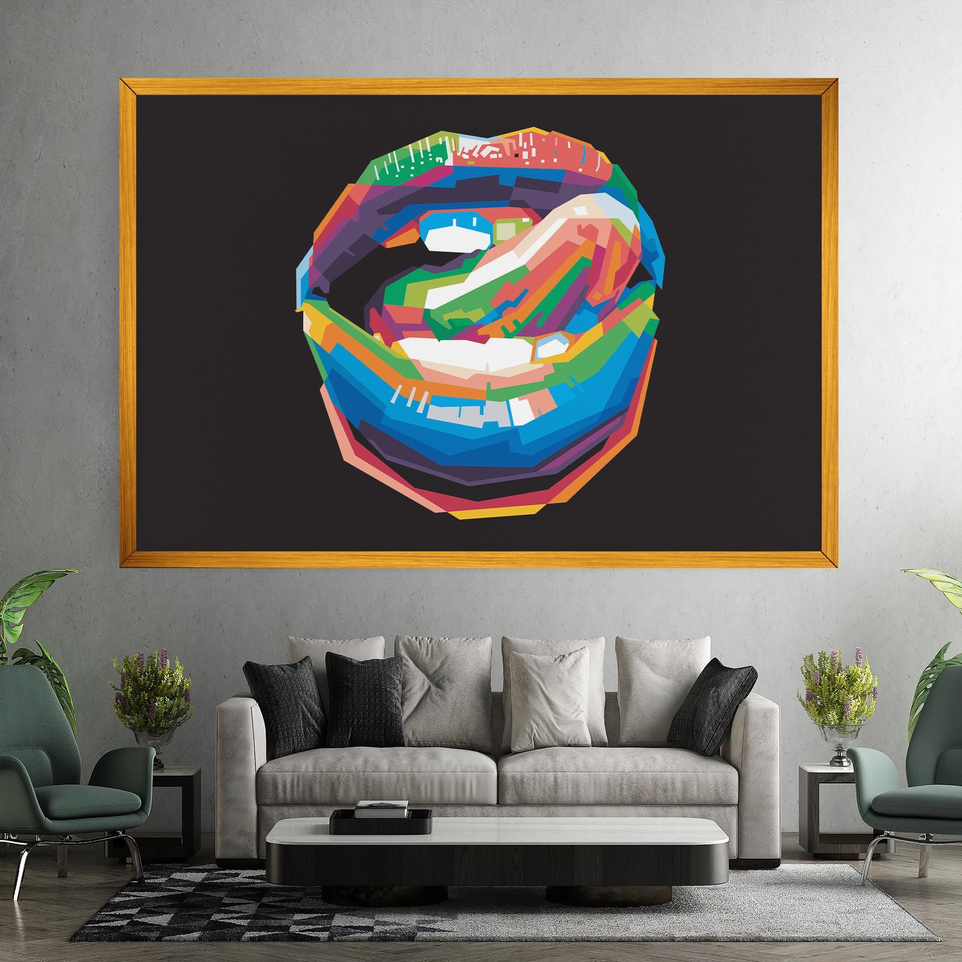 Lips Toungue mockup 7