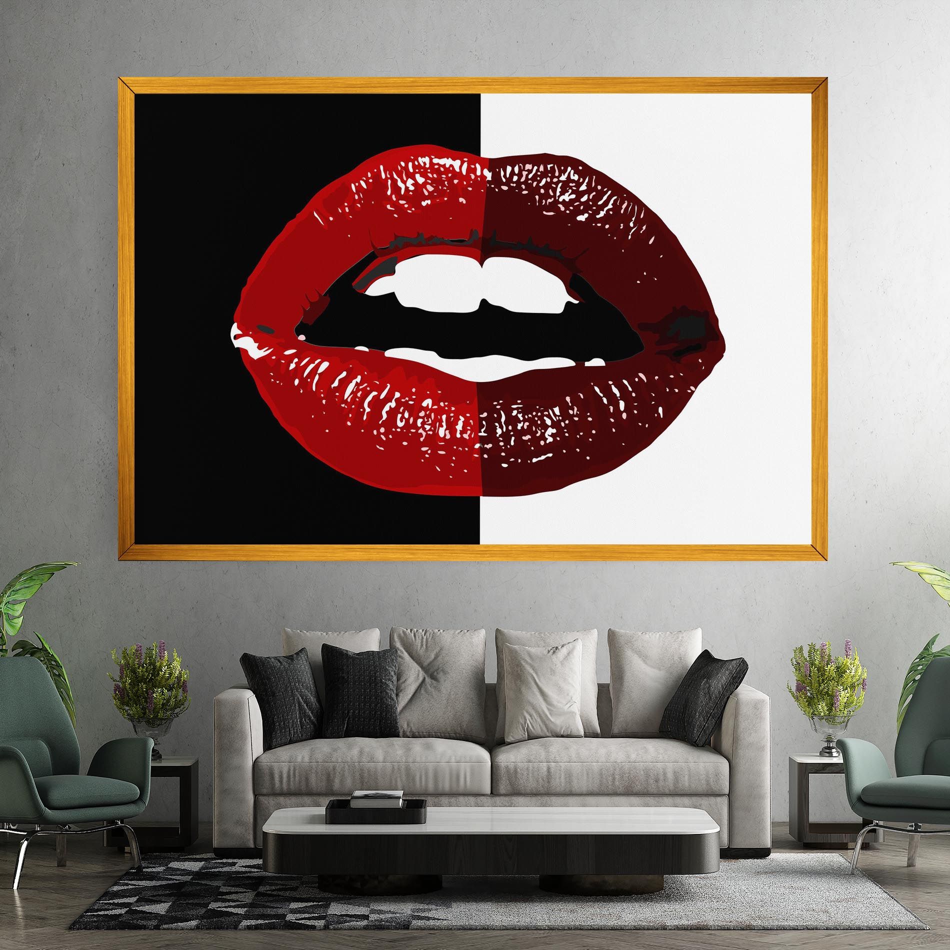 Red Shade Lips mockup 7