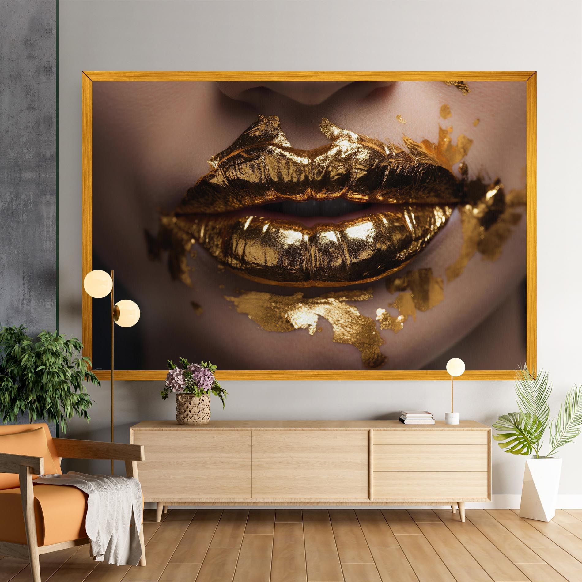 Close Gold Lips mockup 9