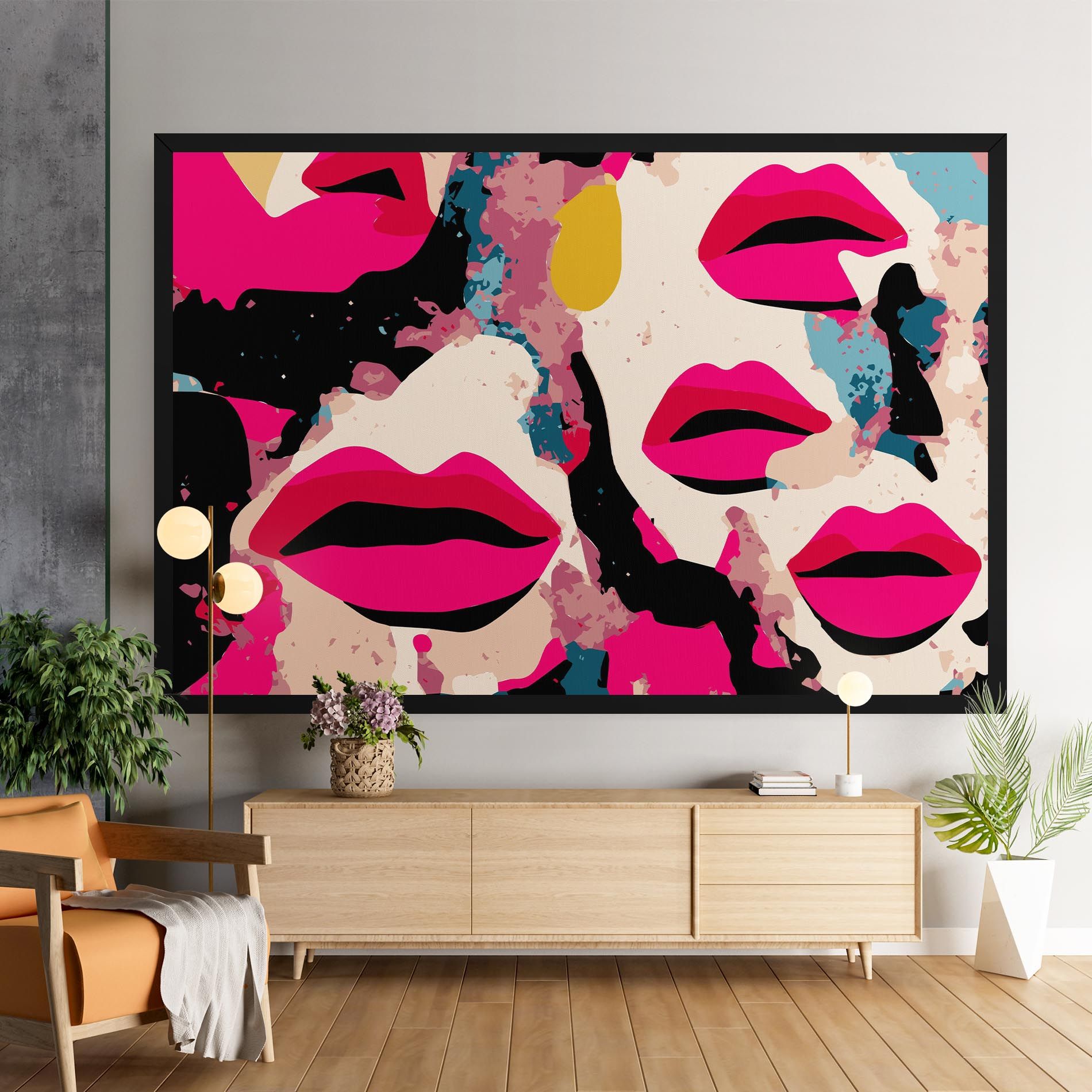 Pink Lips mockup 9