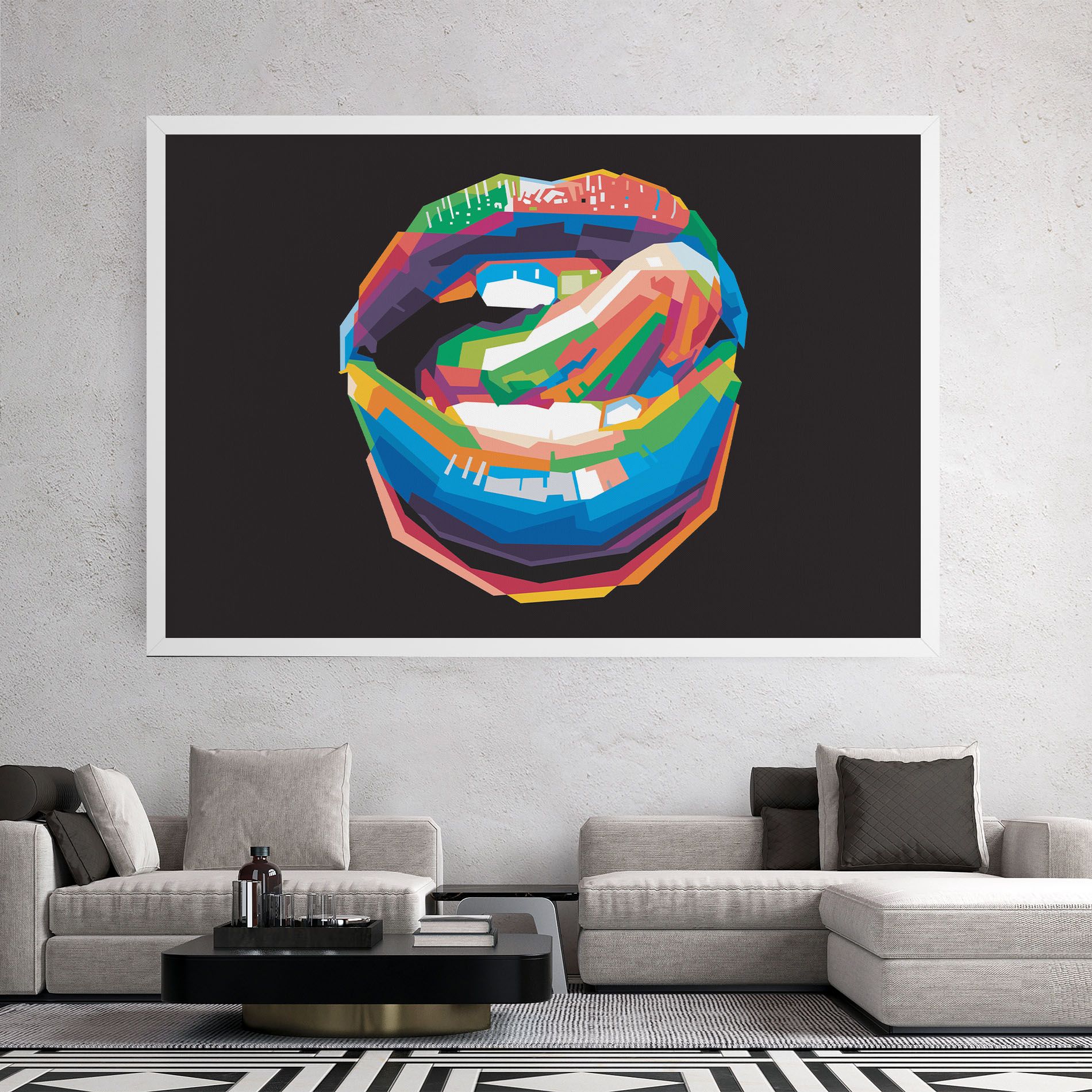 Lips Toungue mockup 2