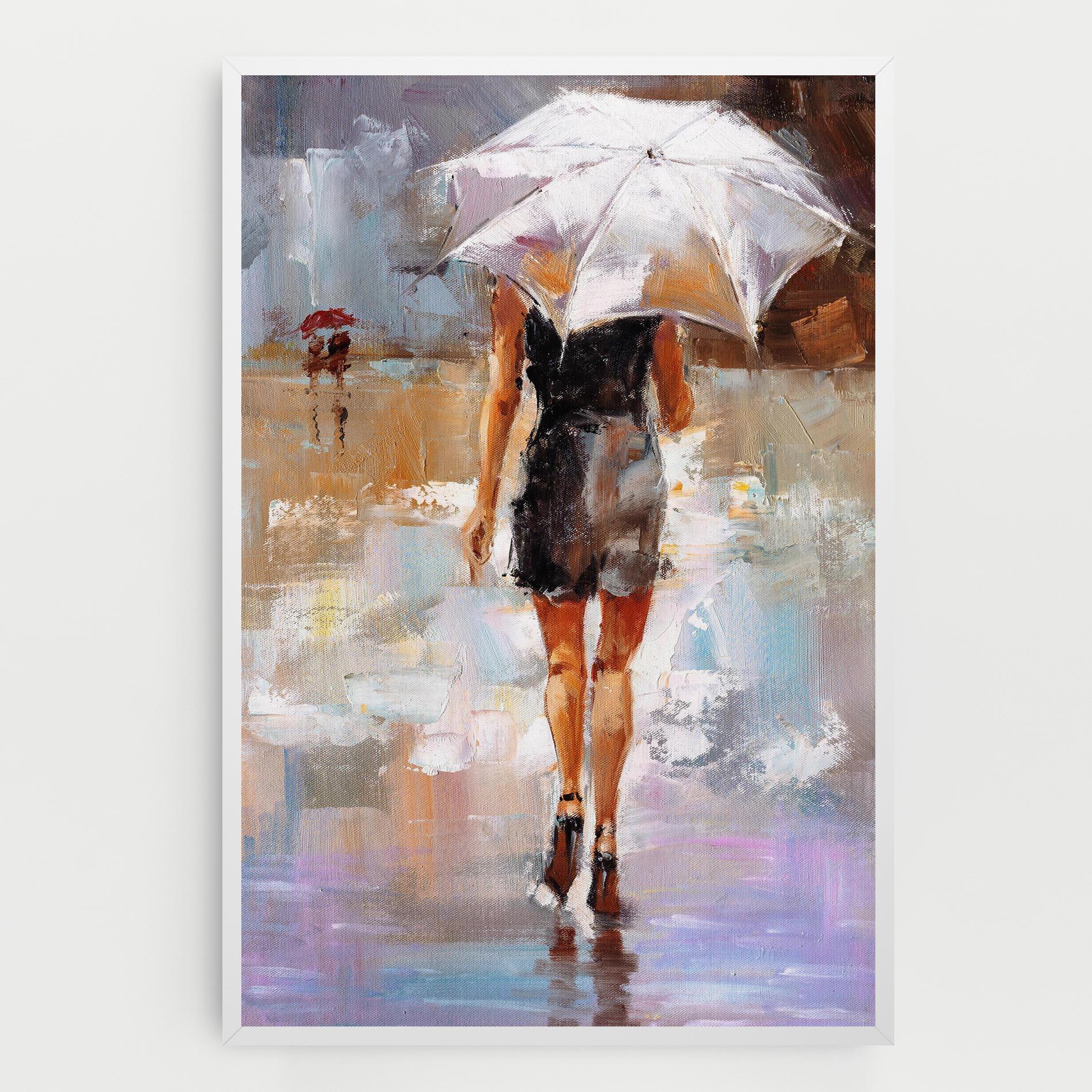 Leinwandbild Fashion Lady mockup 0