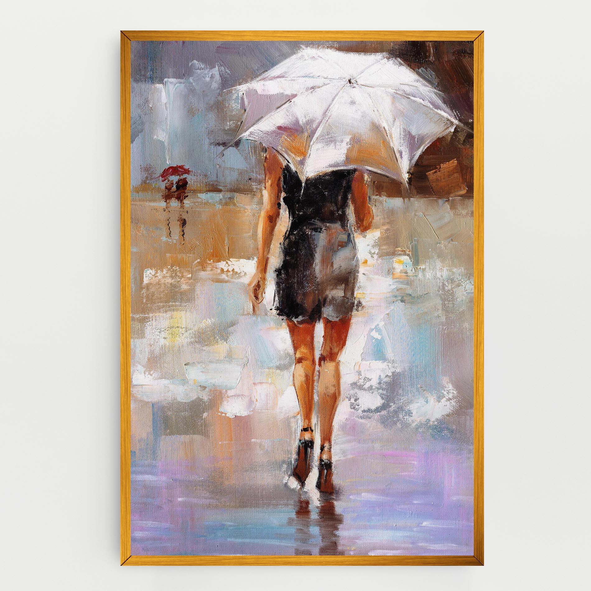 Leinwandbild Fashion Lady mockup 0