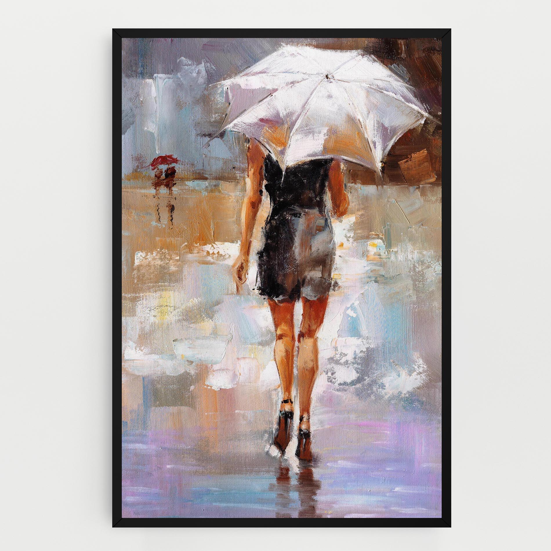 Leinwandbild Fashion Lady mockup 0