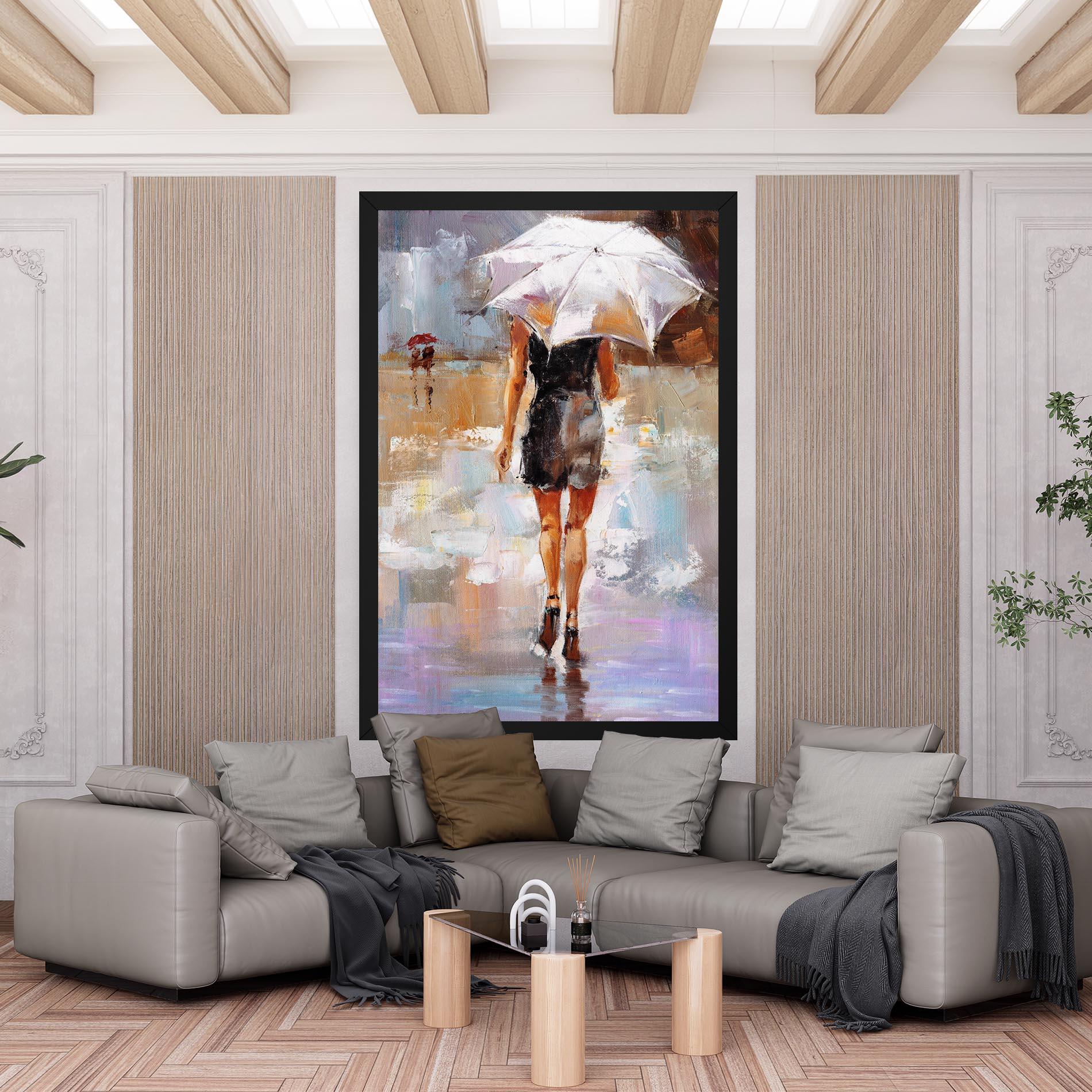 Leinwandbild Fashion Lady mockup 6