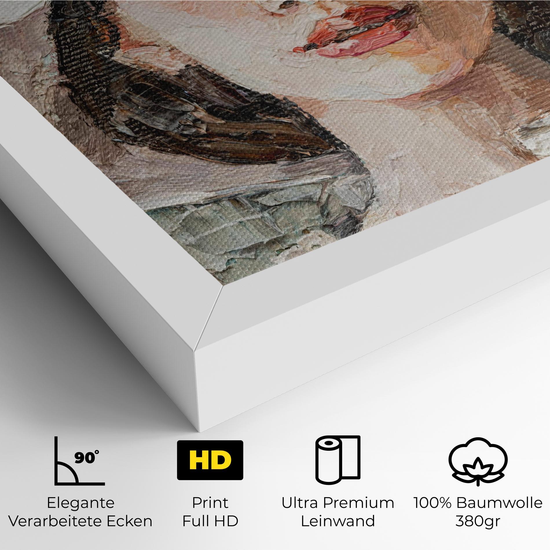 Leinwandbild White Lady mockup 4