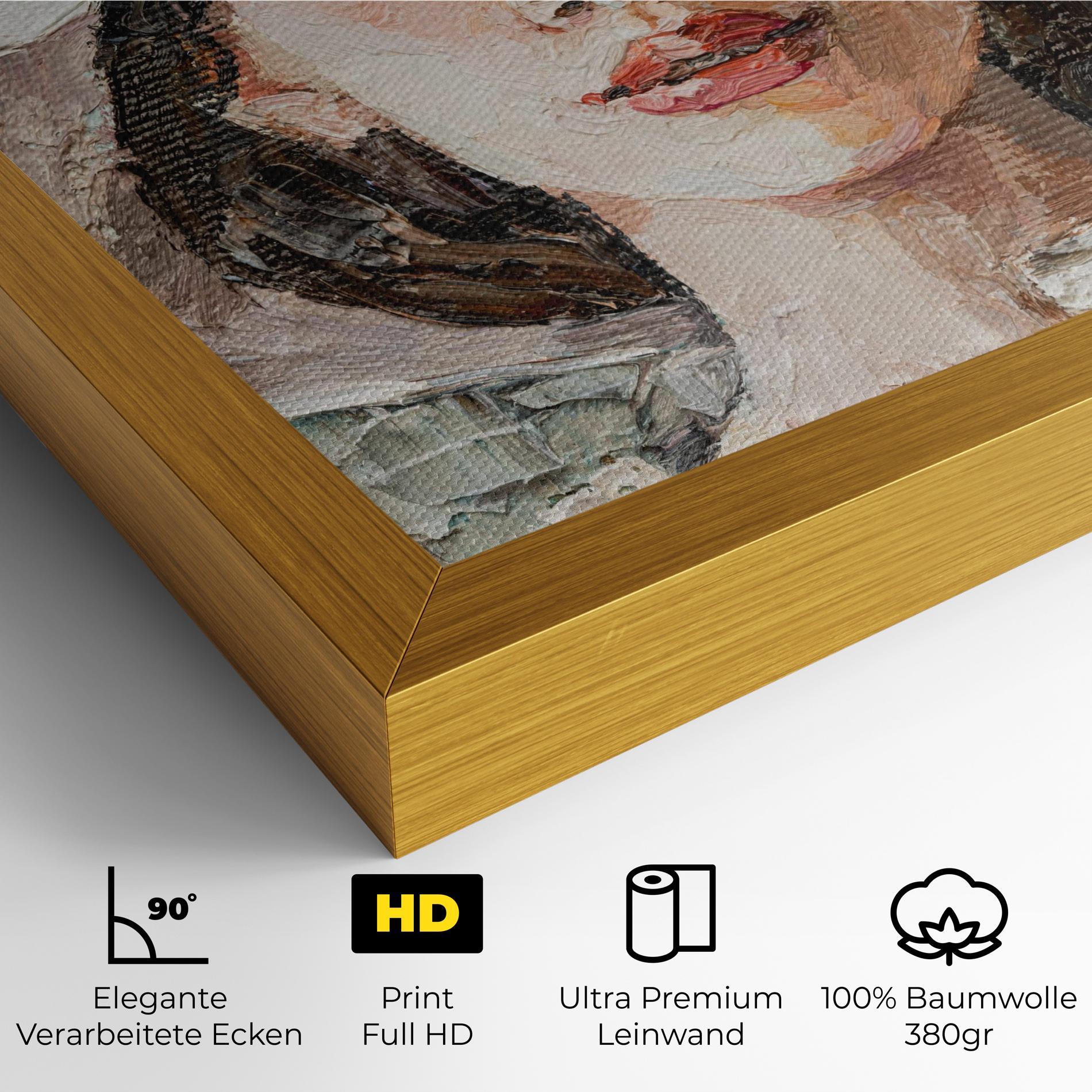 Leinwandbild White Lady mockup 4