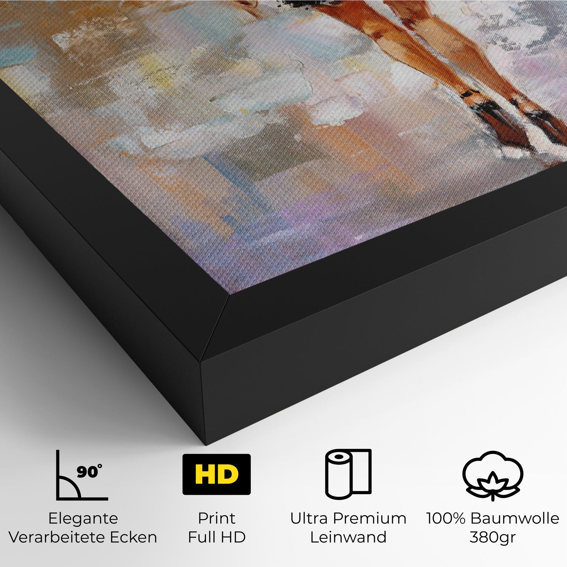 Leinwandbild Fashion Lady mockup 4