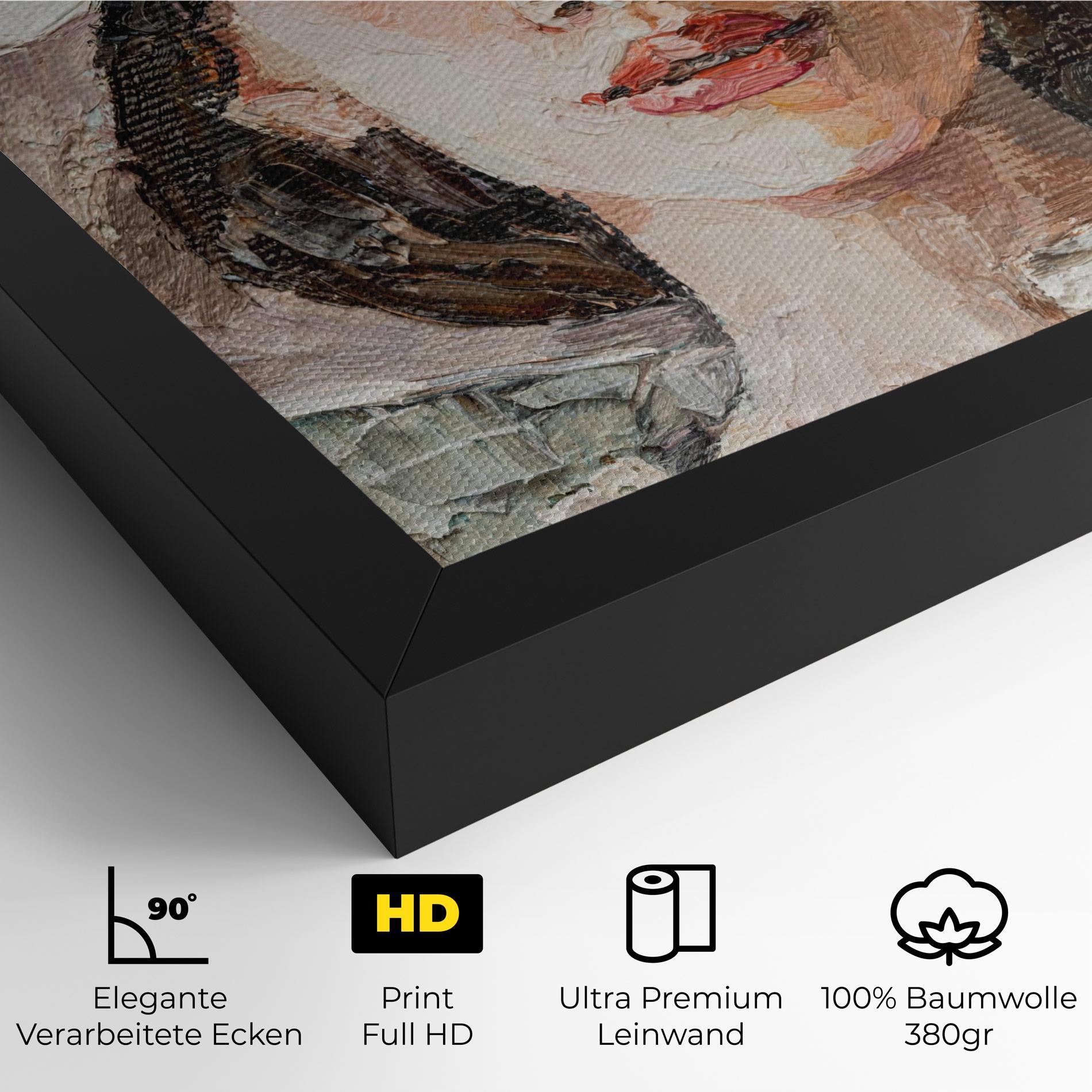 Leinwandbild White Lady mockup 4