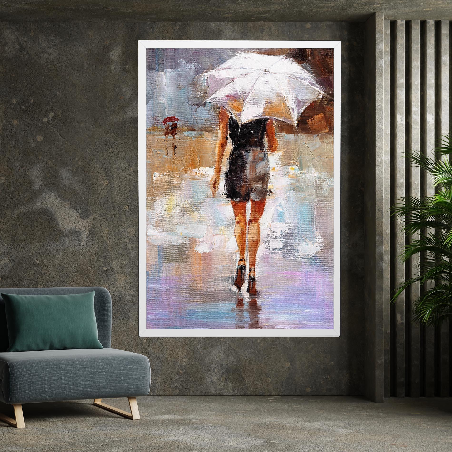 Leinwandbild Fashion Lady mockup 7