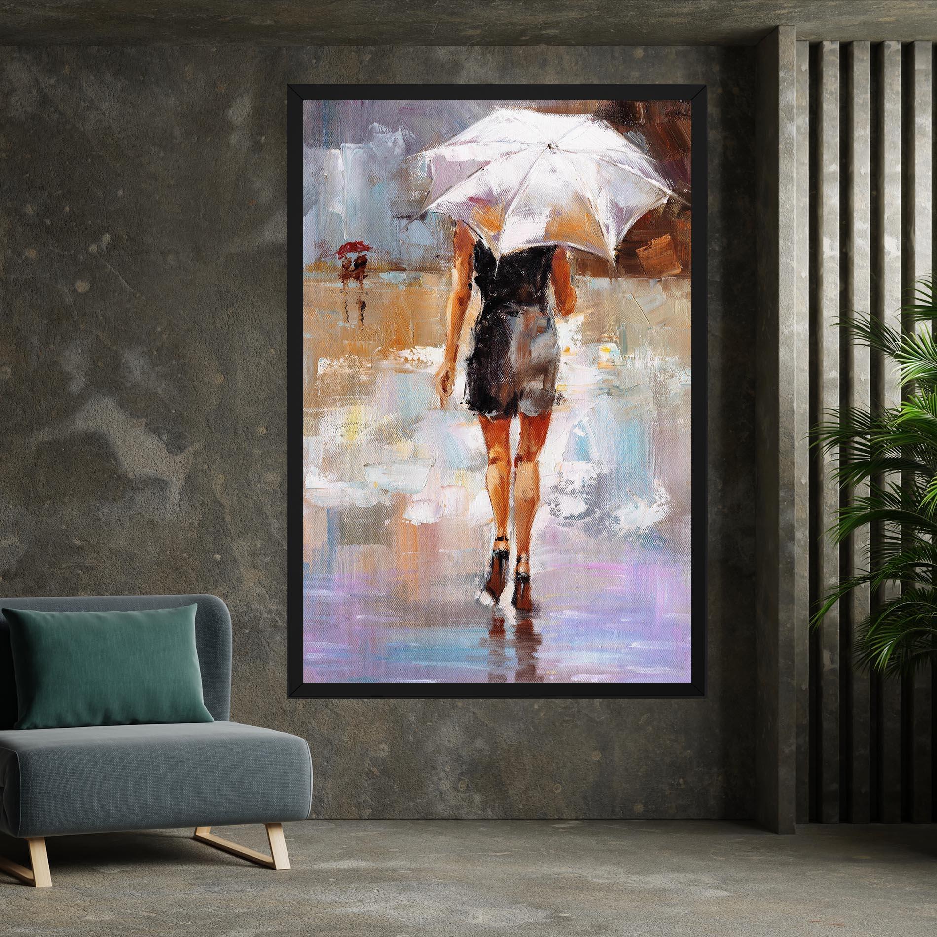 Leinwandbild Fashion Lady mockup 7