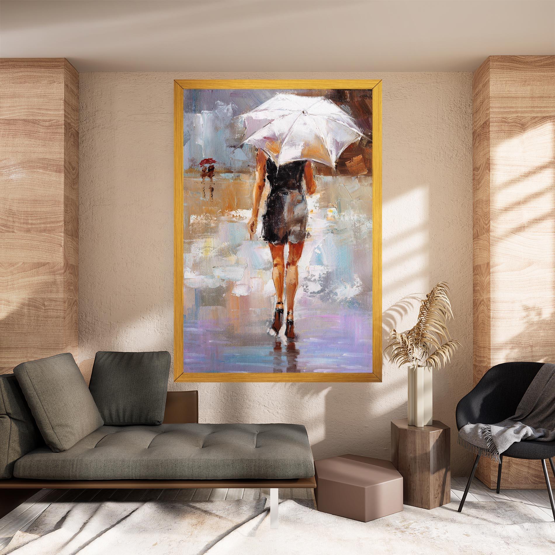 Leinwandbild Fashion Lady mockup 8