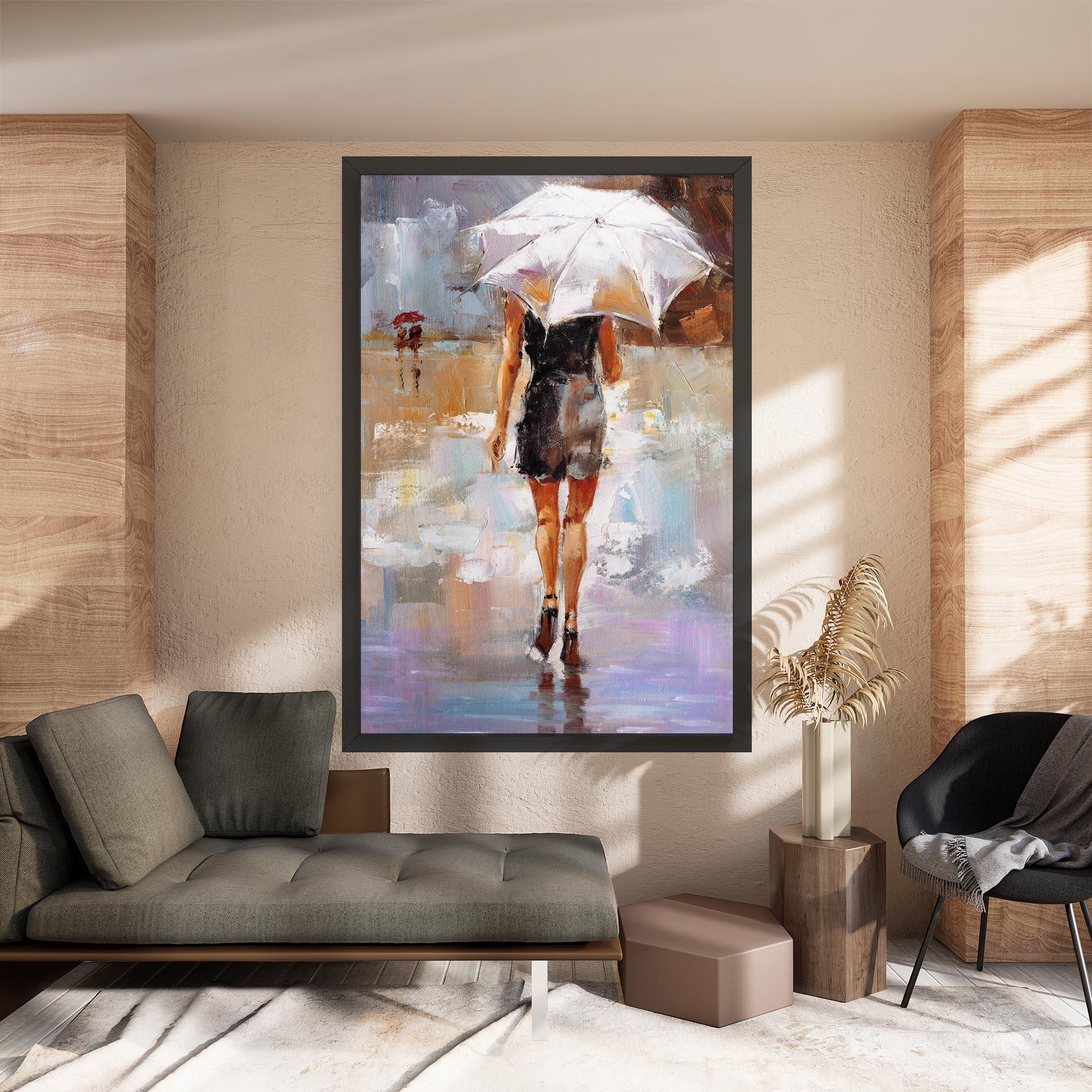 Leinwandbild Fashion Lady mockup 8