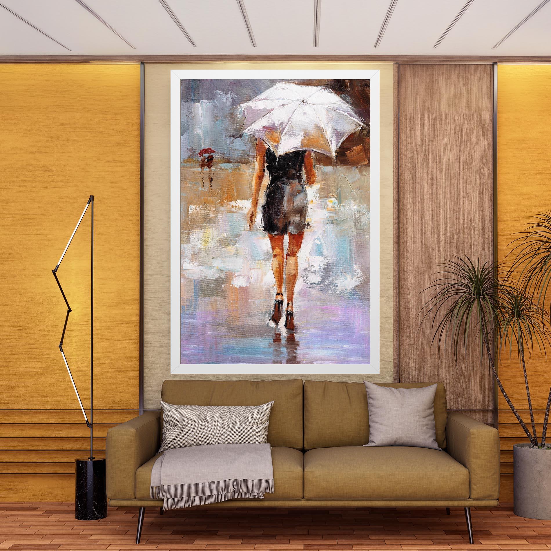 Leinwandbild Fashion Lady mockup 9