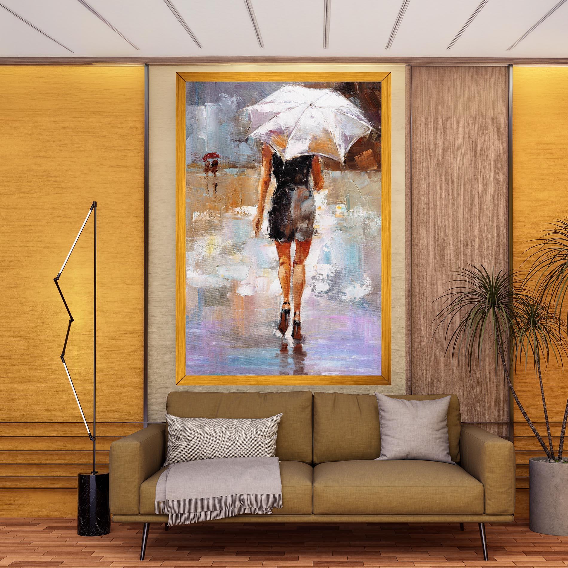 Leinwandbild Fashion Lady mockup 9