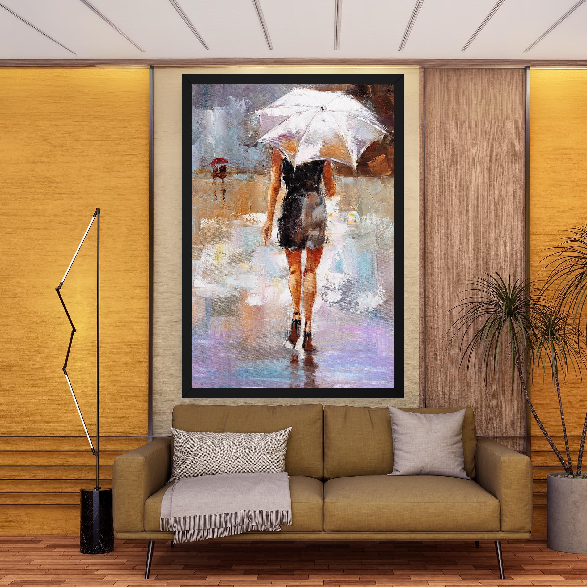 Leinwandbild Fashion Lady mockup 9