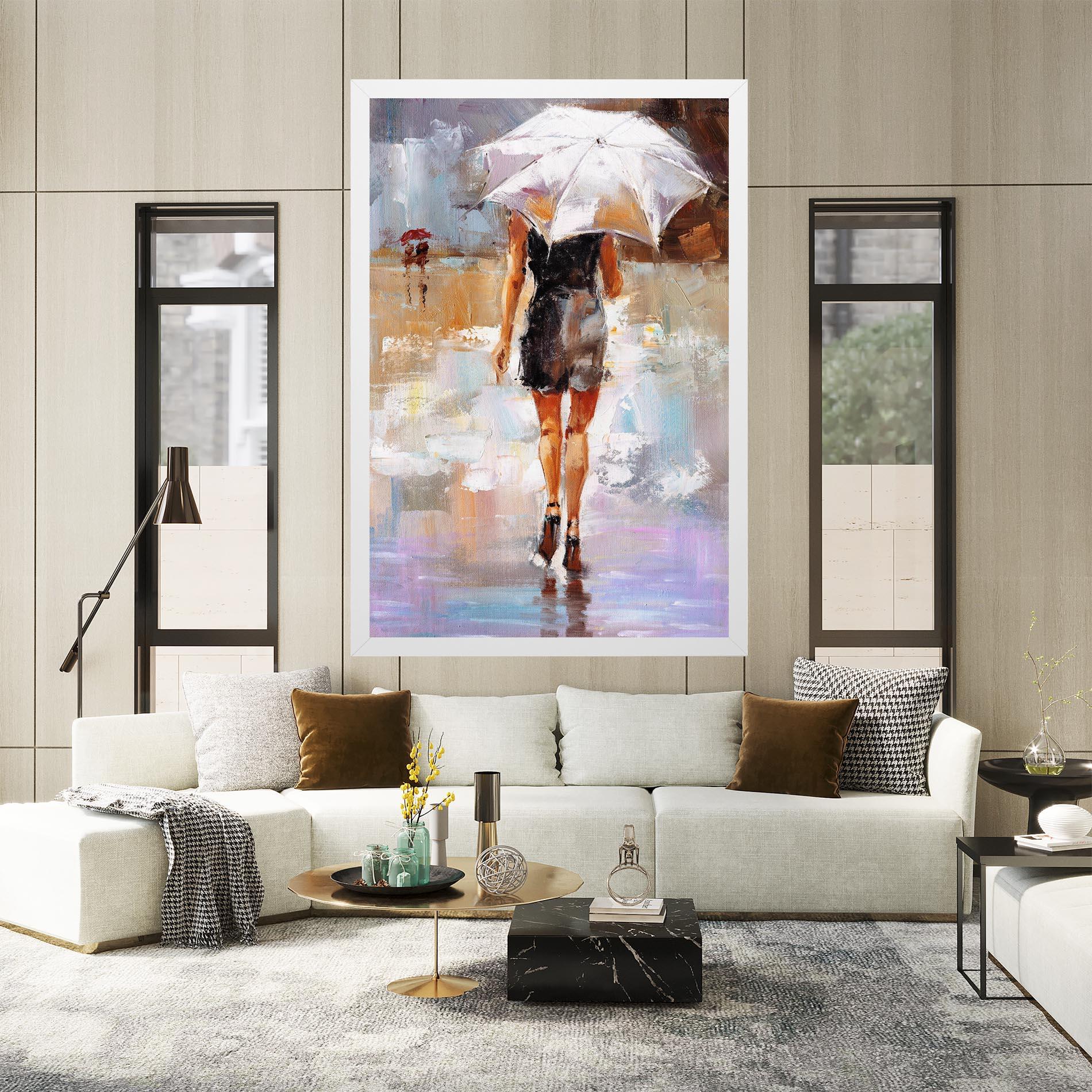 Leinwandbild Fashion Lady mockup 2